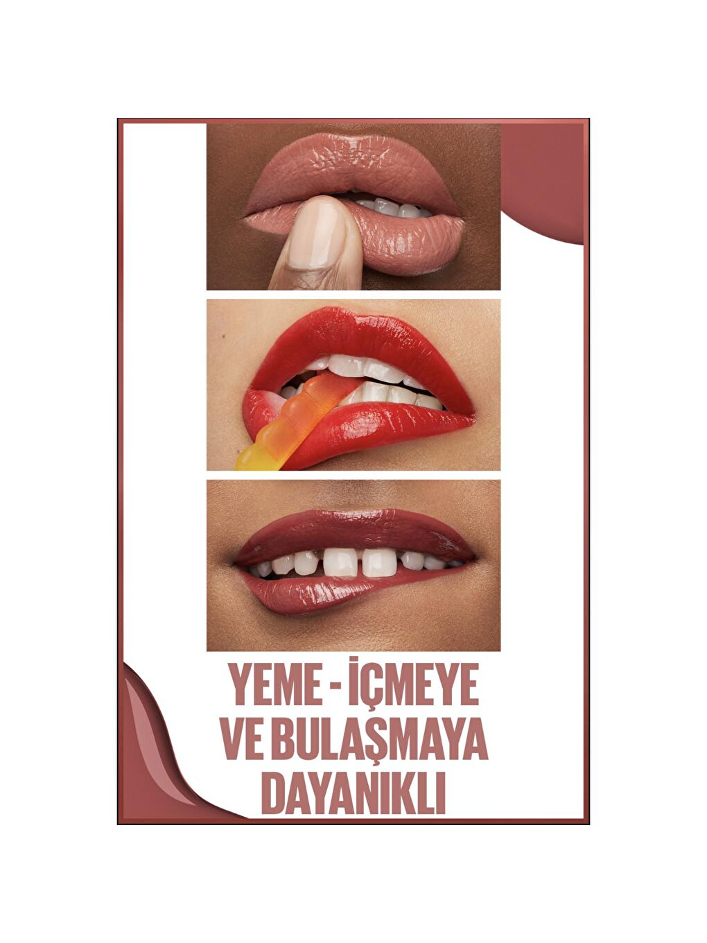 MAYBELLINE NEWYORK Nude Super Stay Vinyl Ink Uzun Süre Kalıcı Likit Parlak Ruj 110 Awestruck - 1