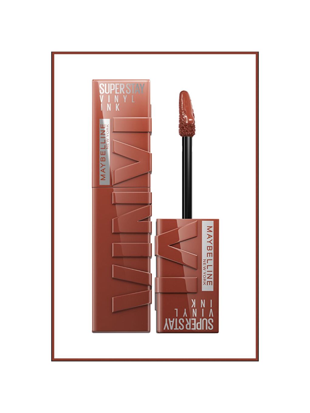 MAYBELLINE NEWYORK Nude Super Stay Vinyl Ink Uzun Süre Kalıcı Likit Parlak Ruj 130 Extra