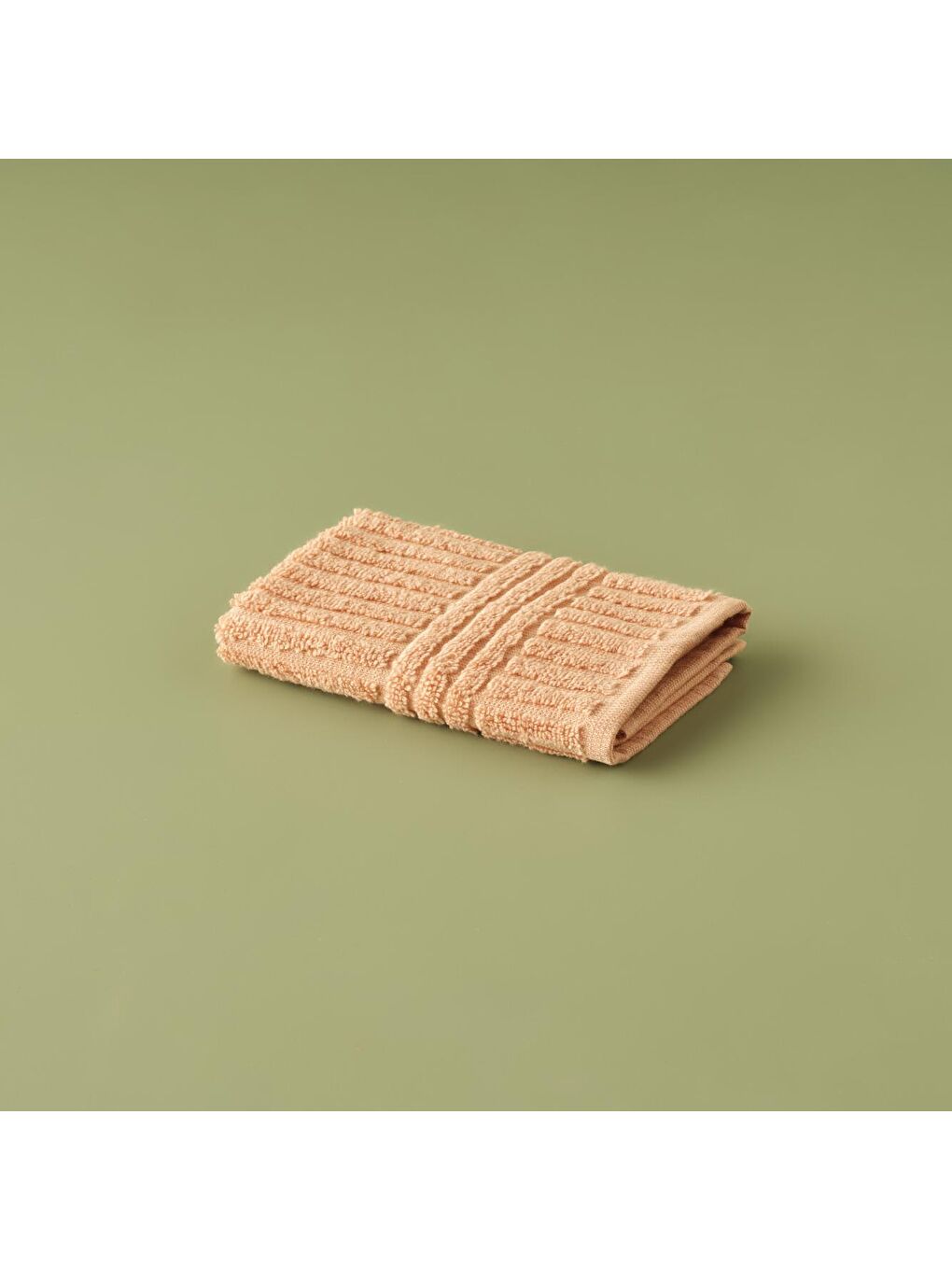 Pembe %100 Pamuk Geo 2'li  El Havlusu Somon