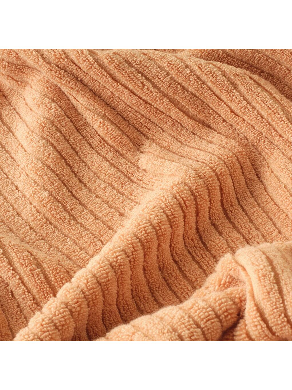 Pembe %100 Pamuk Geo 2'li  El Havlusu Somon-1