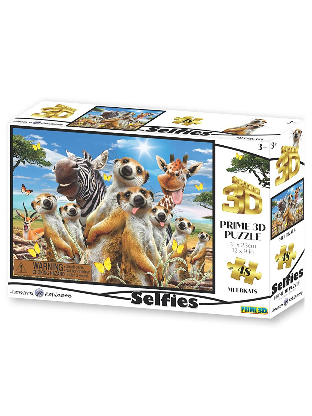 Prime 3D Karışık Mirket Selfie 48 Parça Puzzle 10692 - 1