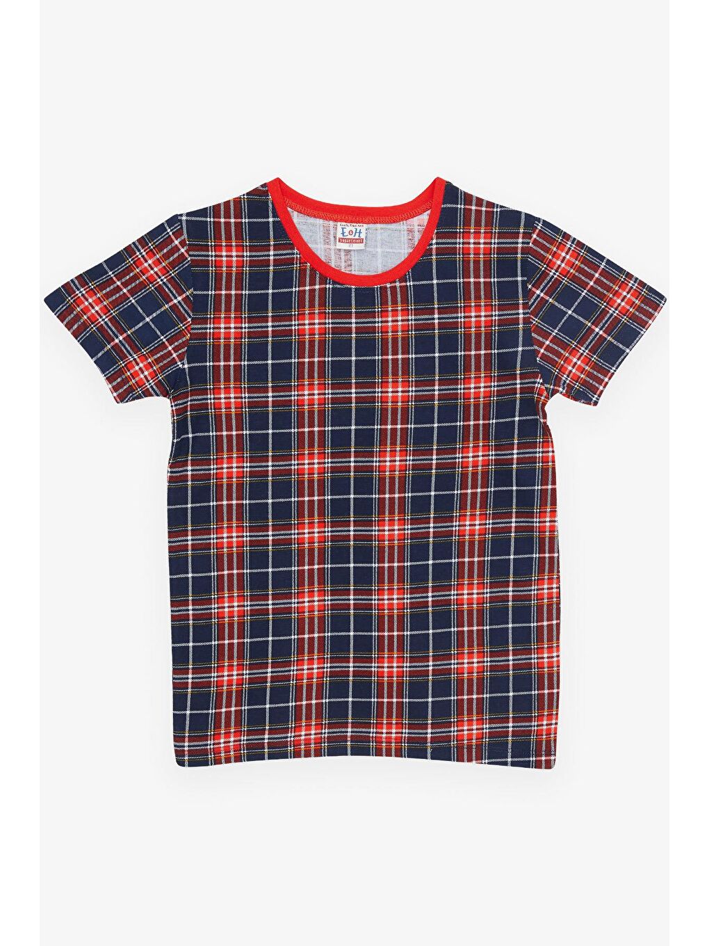 Erkek Çocuk Pijama Takımı Ekose Desenli Karışık Renk (5 Yaş)-2