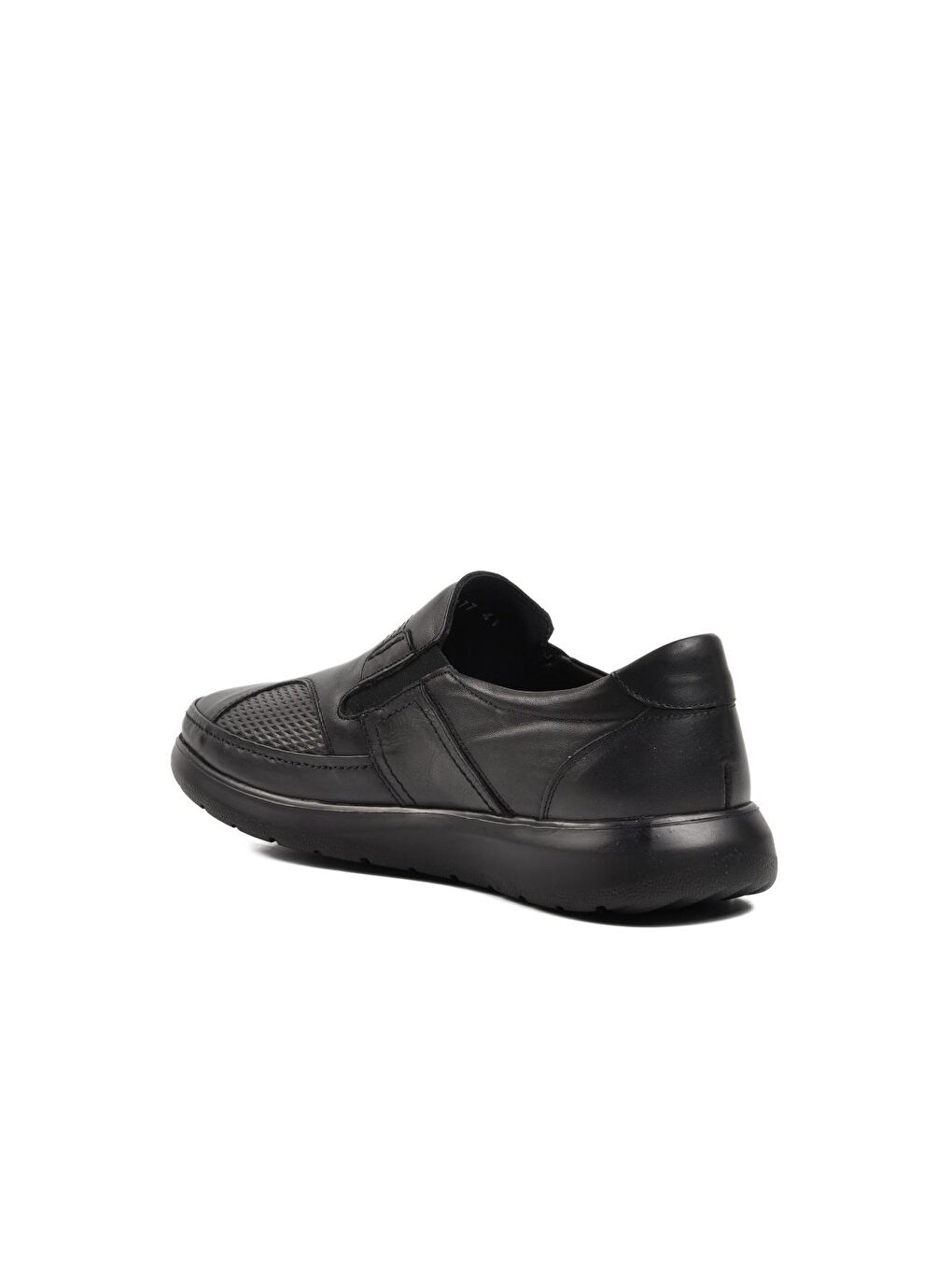 2877 Siyah İçi Dışı Hakiki Deri Erkek Günlük Ayakkabı-3