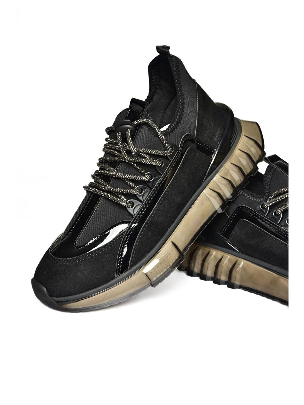 R8202010 Siyah Kadın Sneaker-5