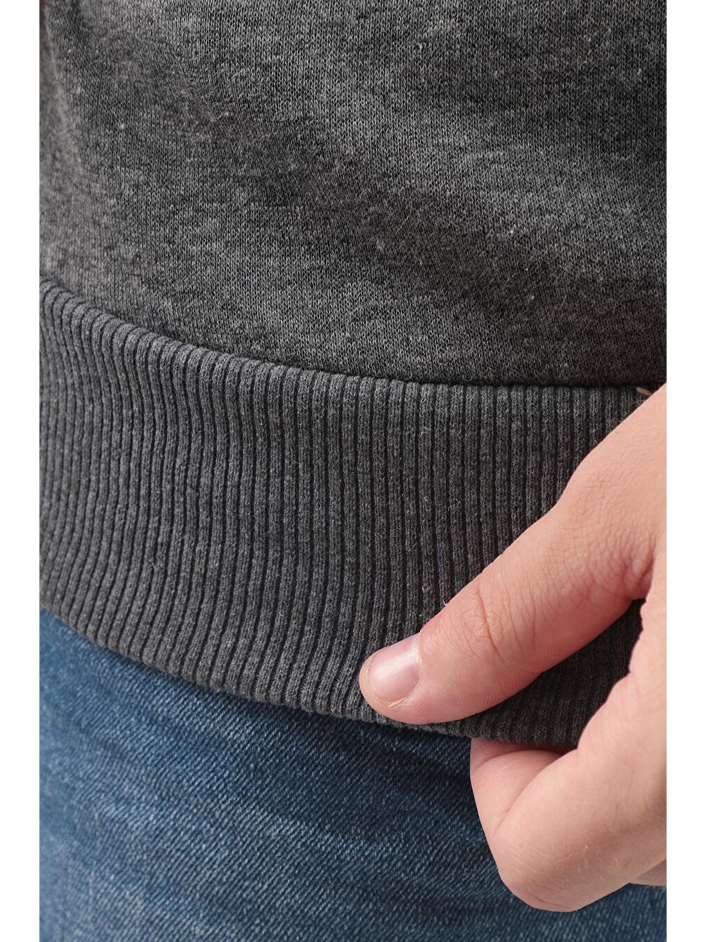 BALBIN Erkek Sweatshirt Antrasit-4