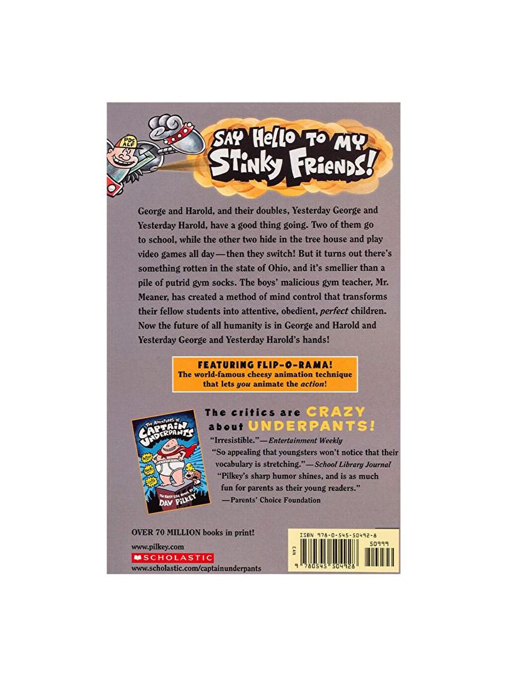 Scholastic Karışık Captain Underpants and the Sensational Saga of Sir Stinks-A-Lot #12 - 2