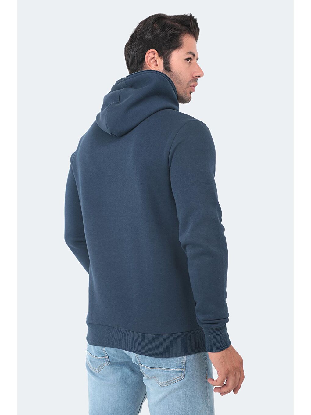 SLAZENGER İndigo BAHA Erkek Sweatshirt Indigo - 4