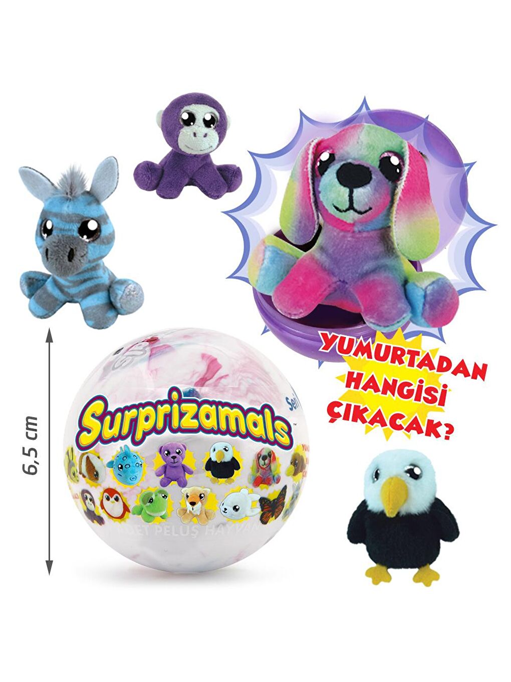 Surprizamals Karışık Surpriz Yumurta Seri 6 - 2