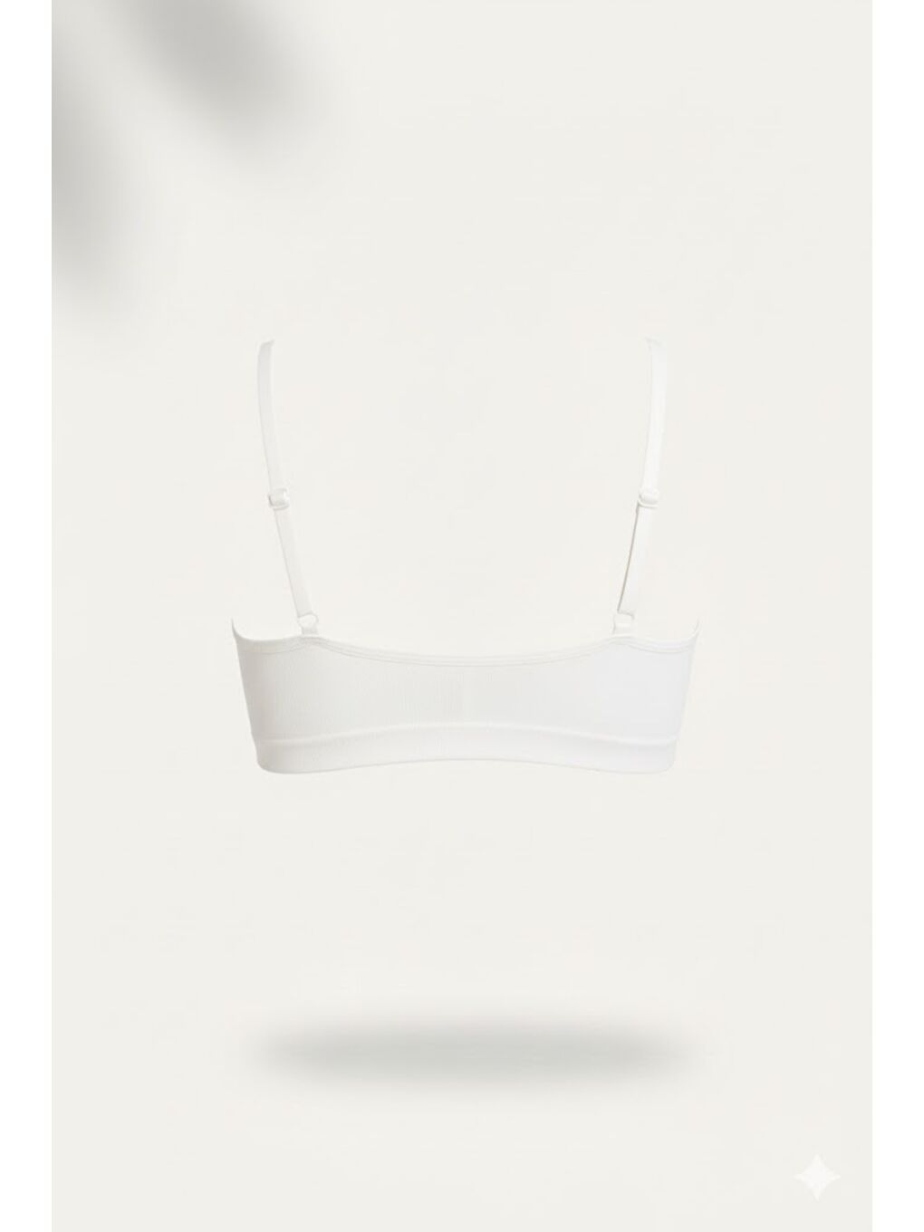 C11423 Kadın Modal Pamuk Kaplı Büstiyer Beyaz-1