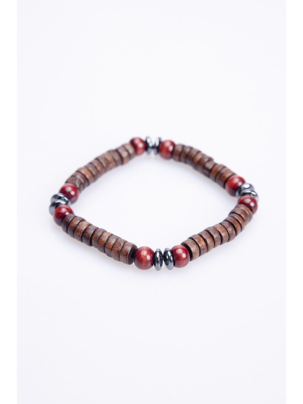 Doğal Taş Kahverengi Erkek Bileklik