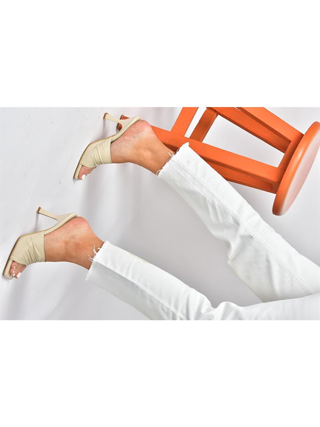 P590233809 Bej Kadın Terlik-3