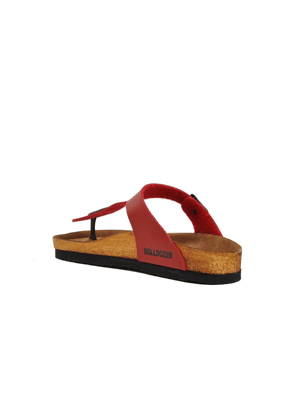 221303 Kırmızı Parmak Arası Kadın Mantar Terlik-3