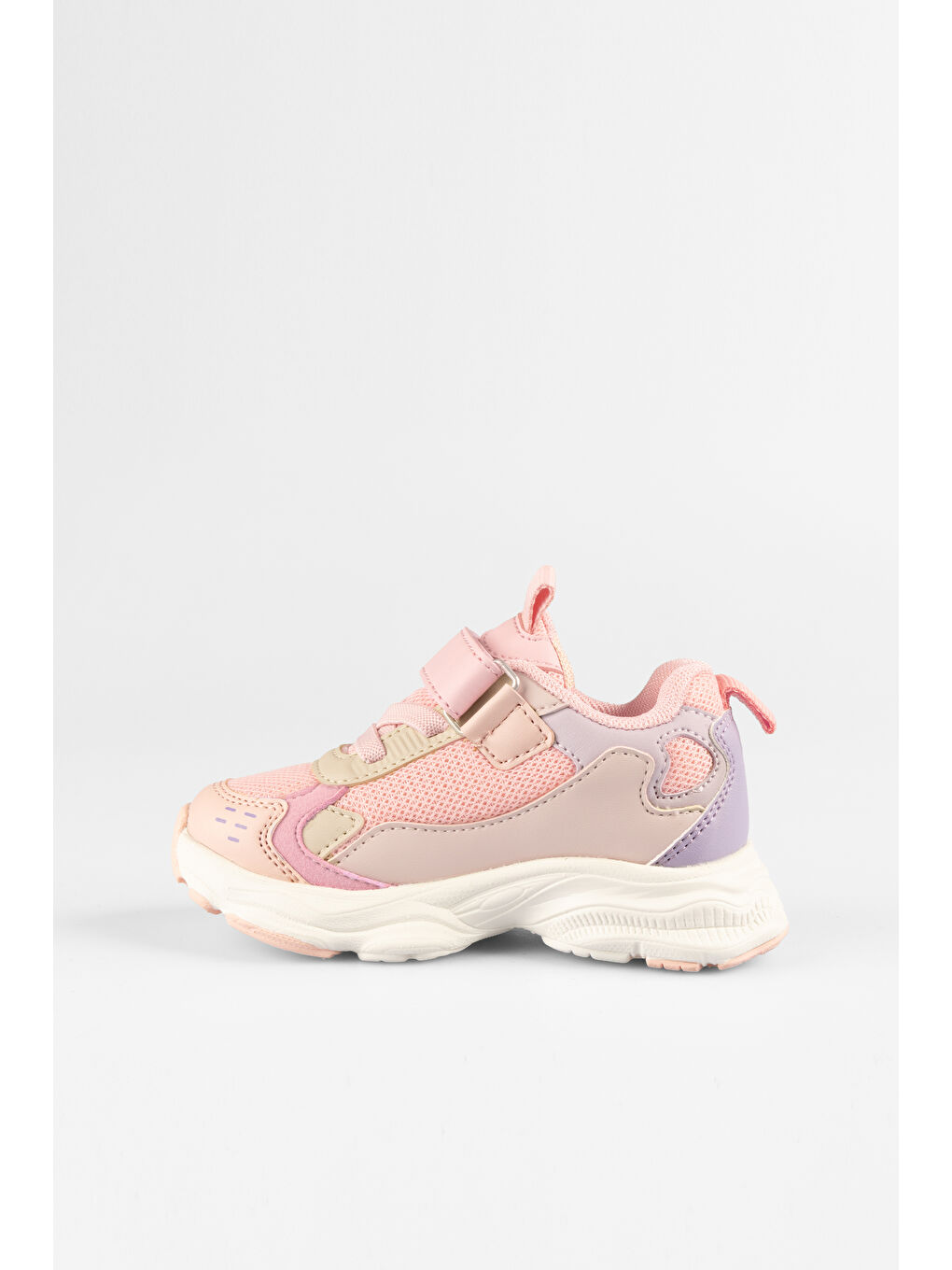 Pembe Tag Basic Kız Okul Öncesi Pudra Spor Ayakkabı-3