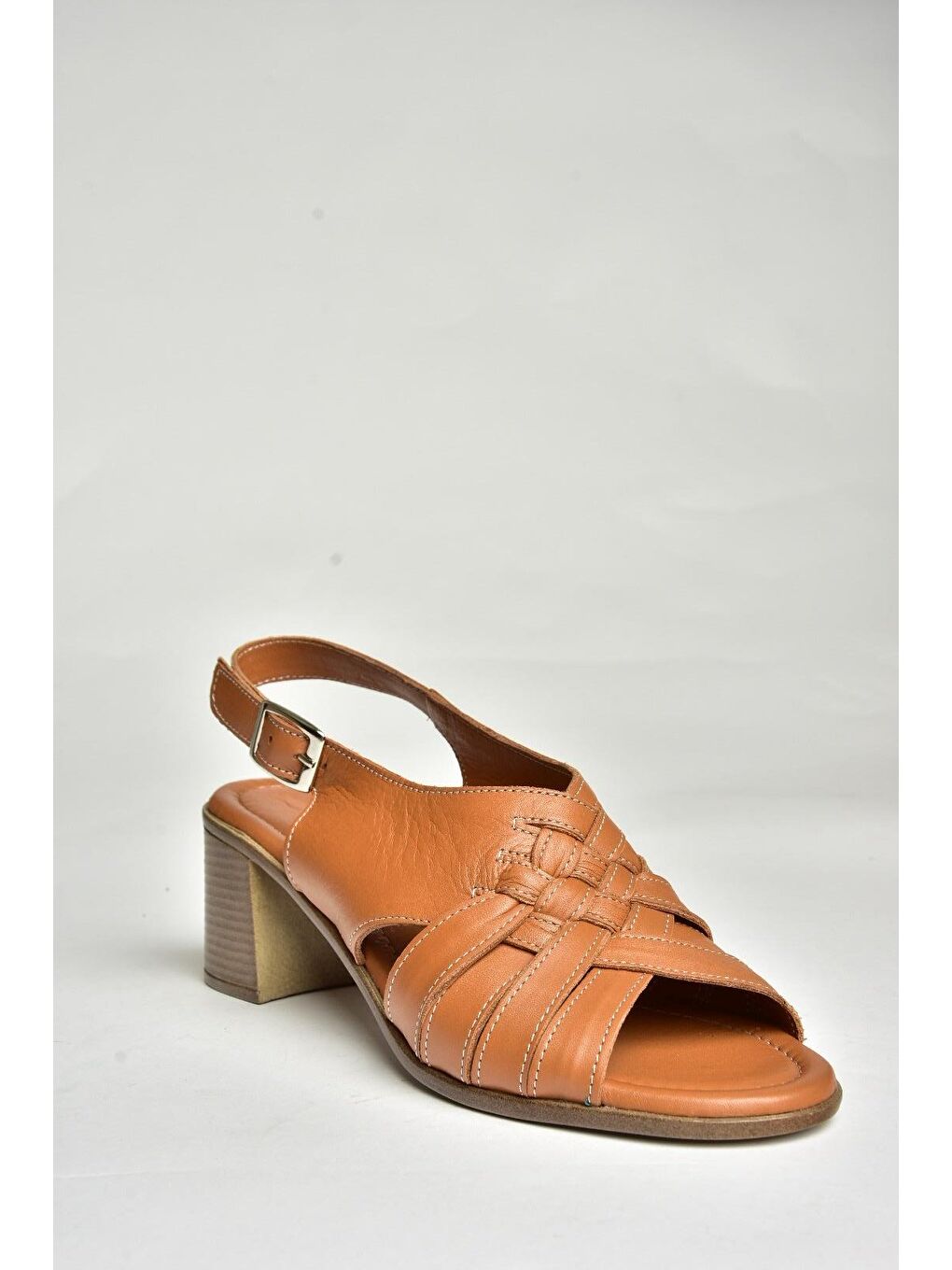 Kahverengi P5554538 Taba Kadın Sandalet-1