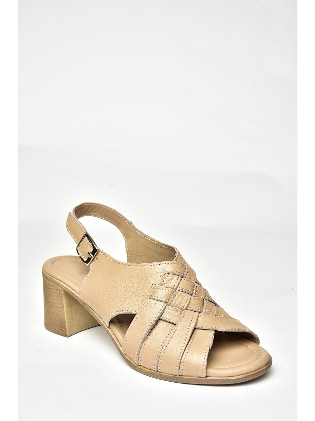 P5554538 Bej Kadın Sandalet-1