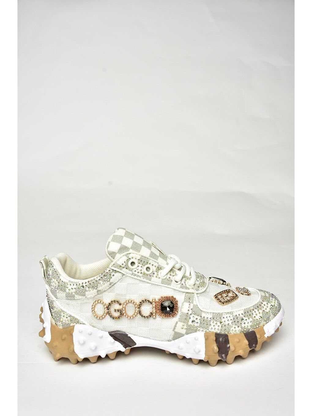 U3801436 Bej Kadın Sneakers