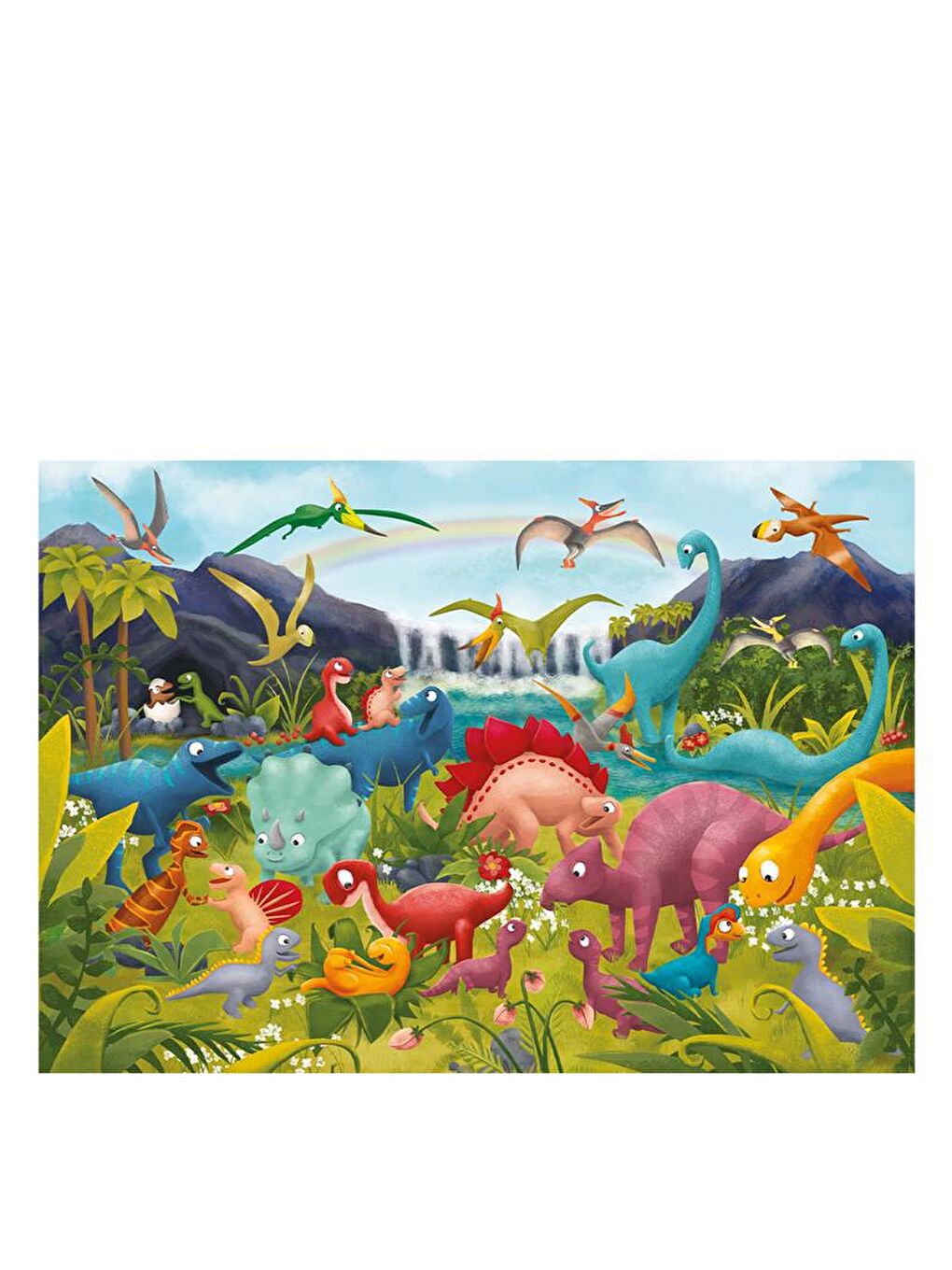 Ludattica Karışık Dinosaurs - Giant Puzzle - 2