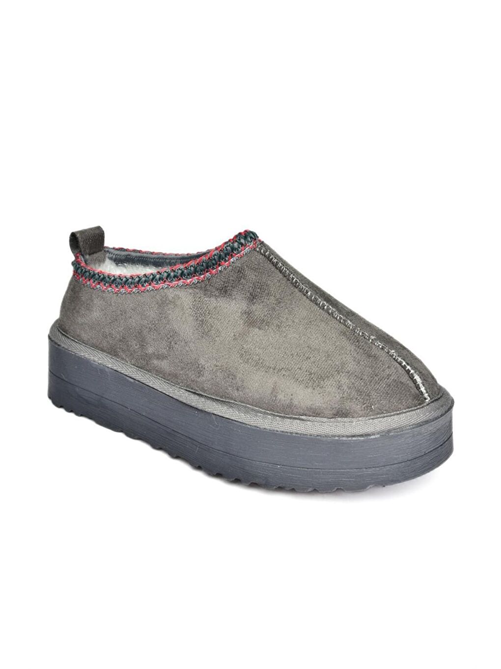 Gri R6120473 Füme Kadın Terlik-5