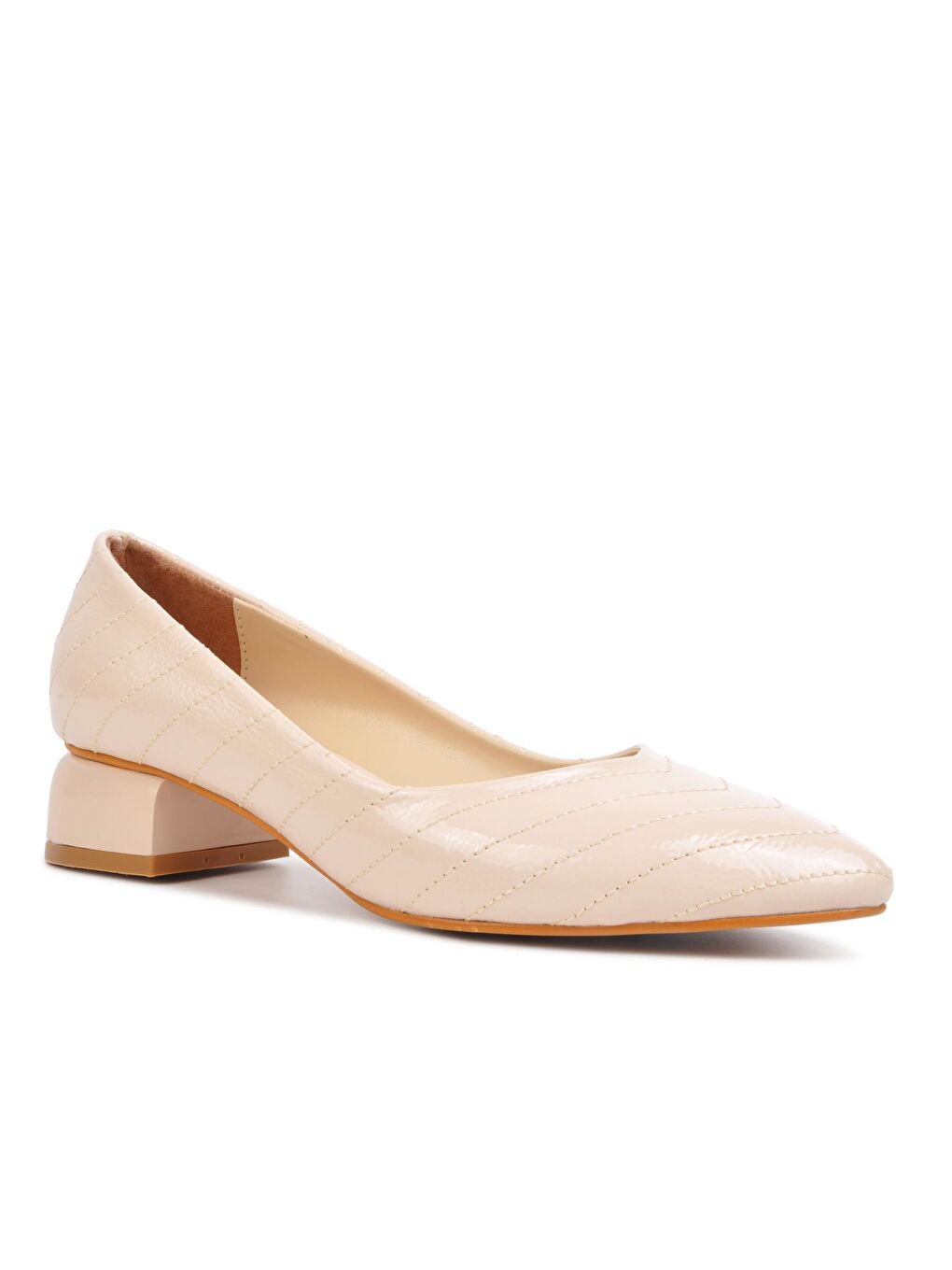 Kadın Bej Topuklu Ayakkabı 901-3