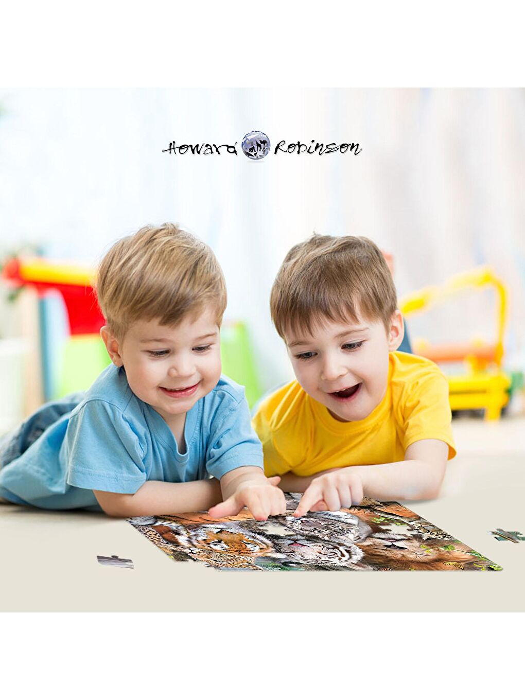 Prime 3D Karışık Vahşi Kediler 150 Parça Puzzle 10872 - 2