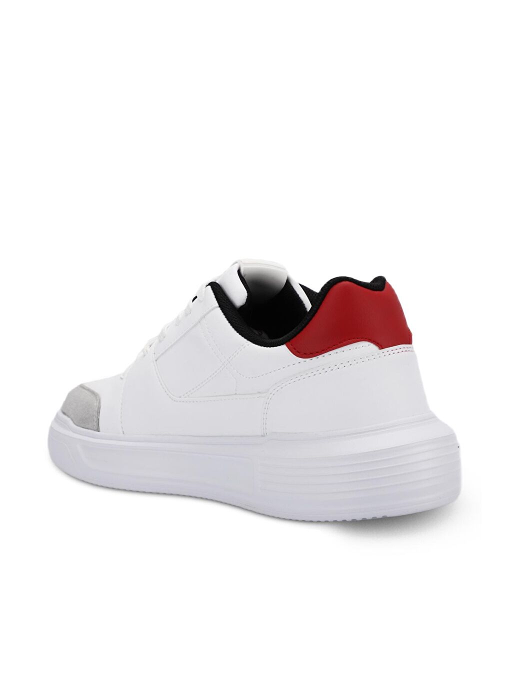 LABEL KTN Sneaker Erkek Ayakkabı Beyaz / Kırmızı-2
