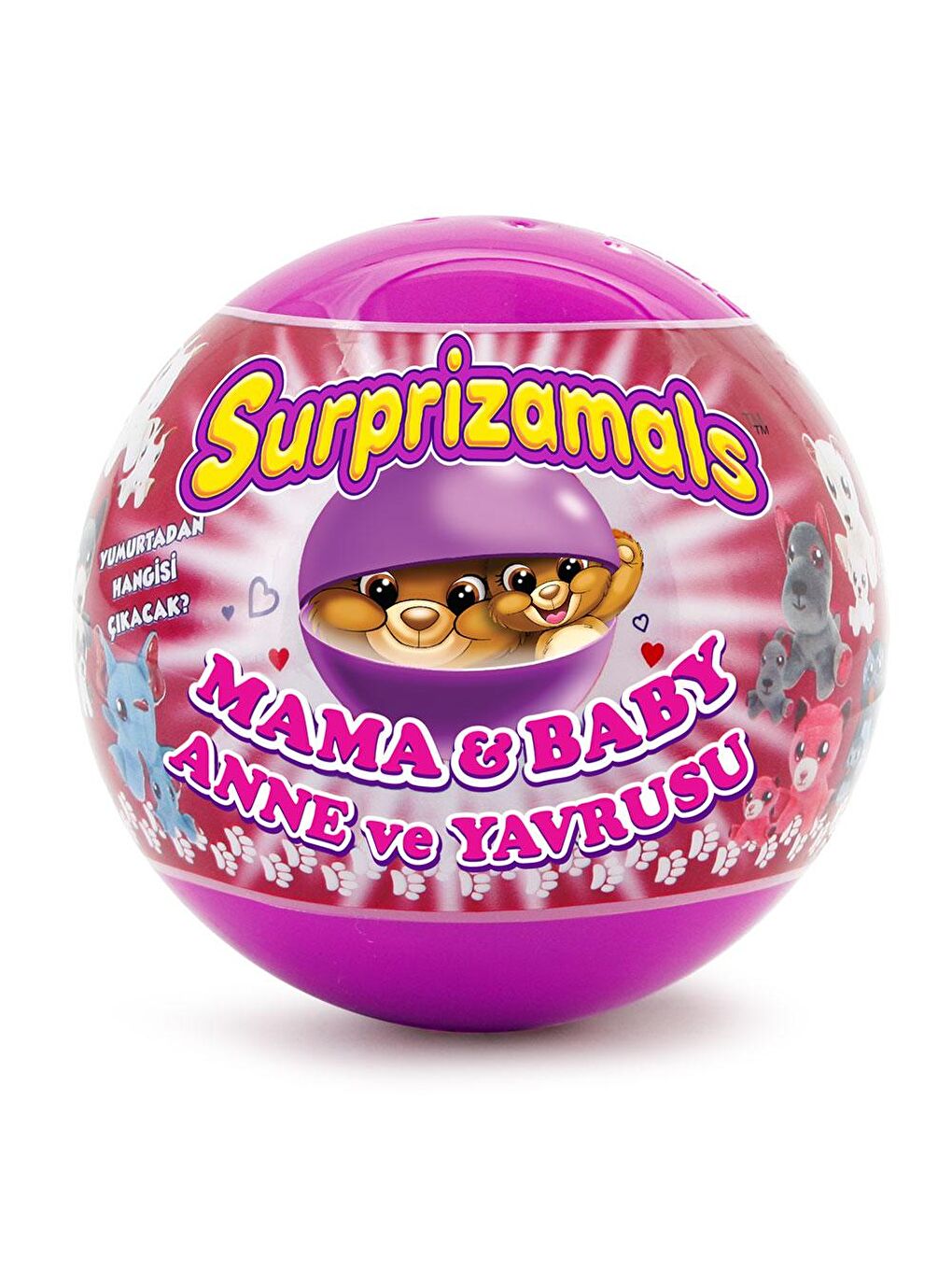 Surprizamals Karışık Anne ve Yavrusu Sürpriz Yumurta - 1