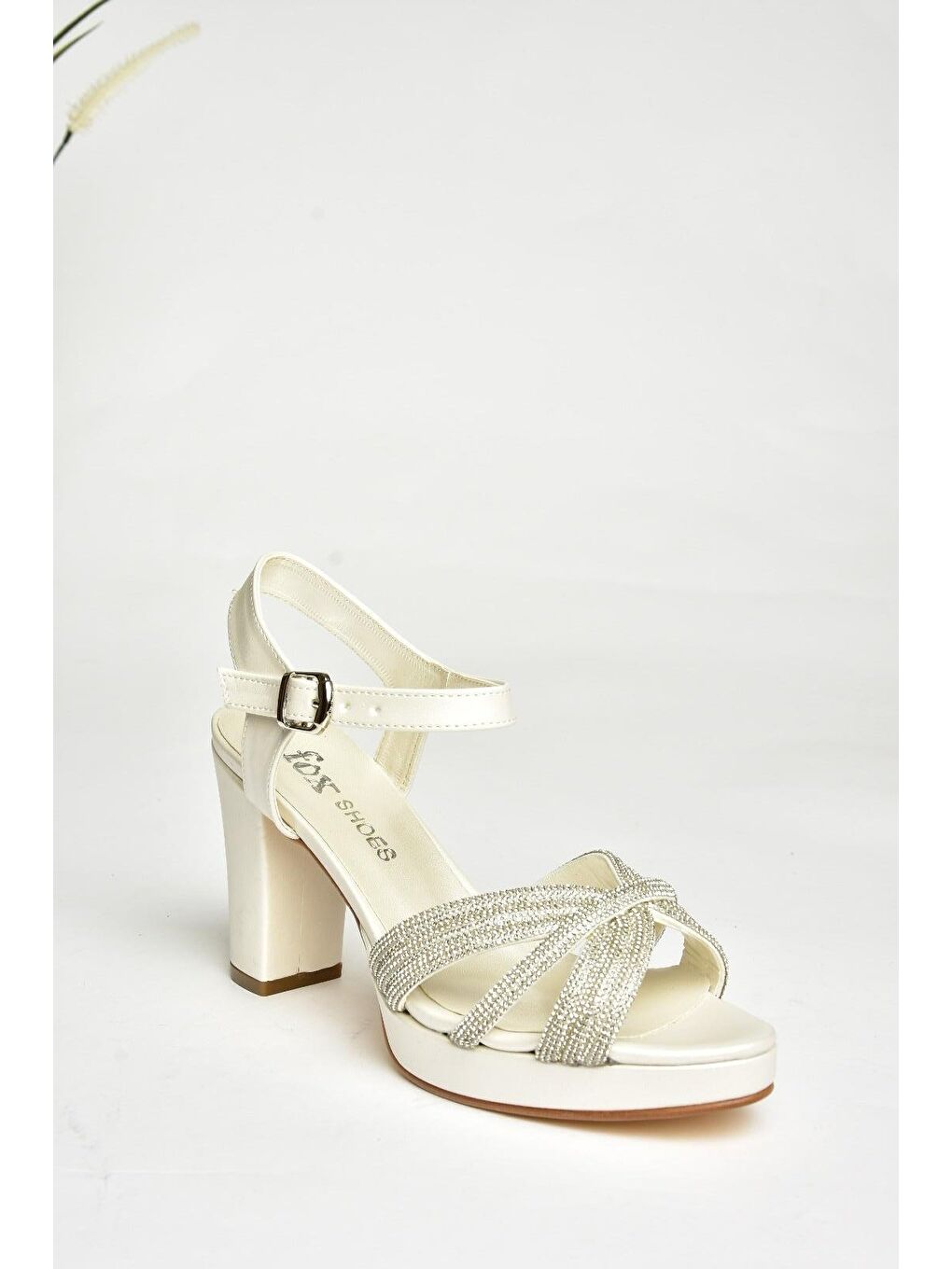 Bej U2460576 Sedef Kadın Topuklu Ayakkabı