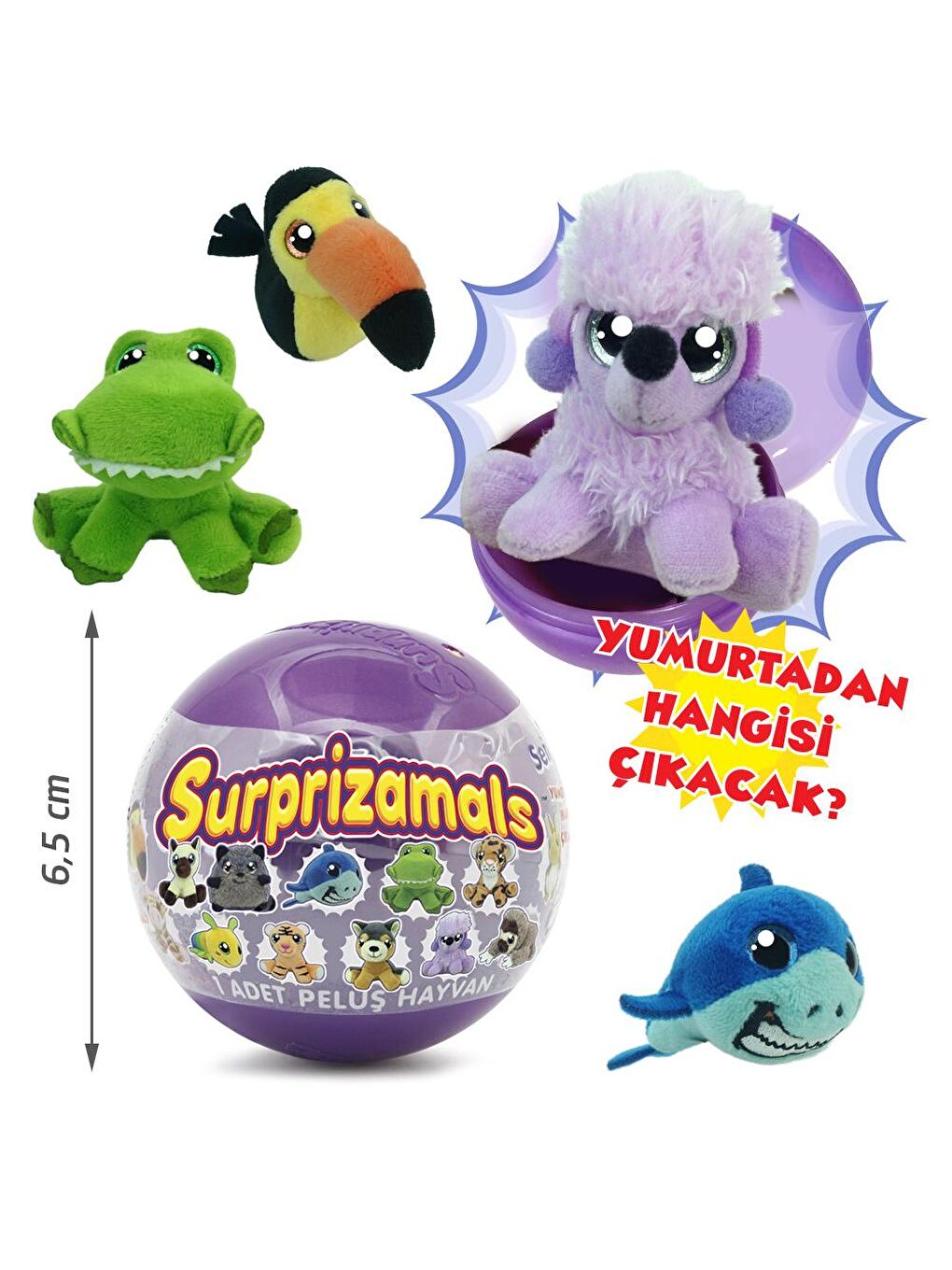 Surprizamals Karışık Surpriz Yumurta Seri 5 - 1