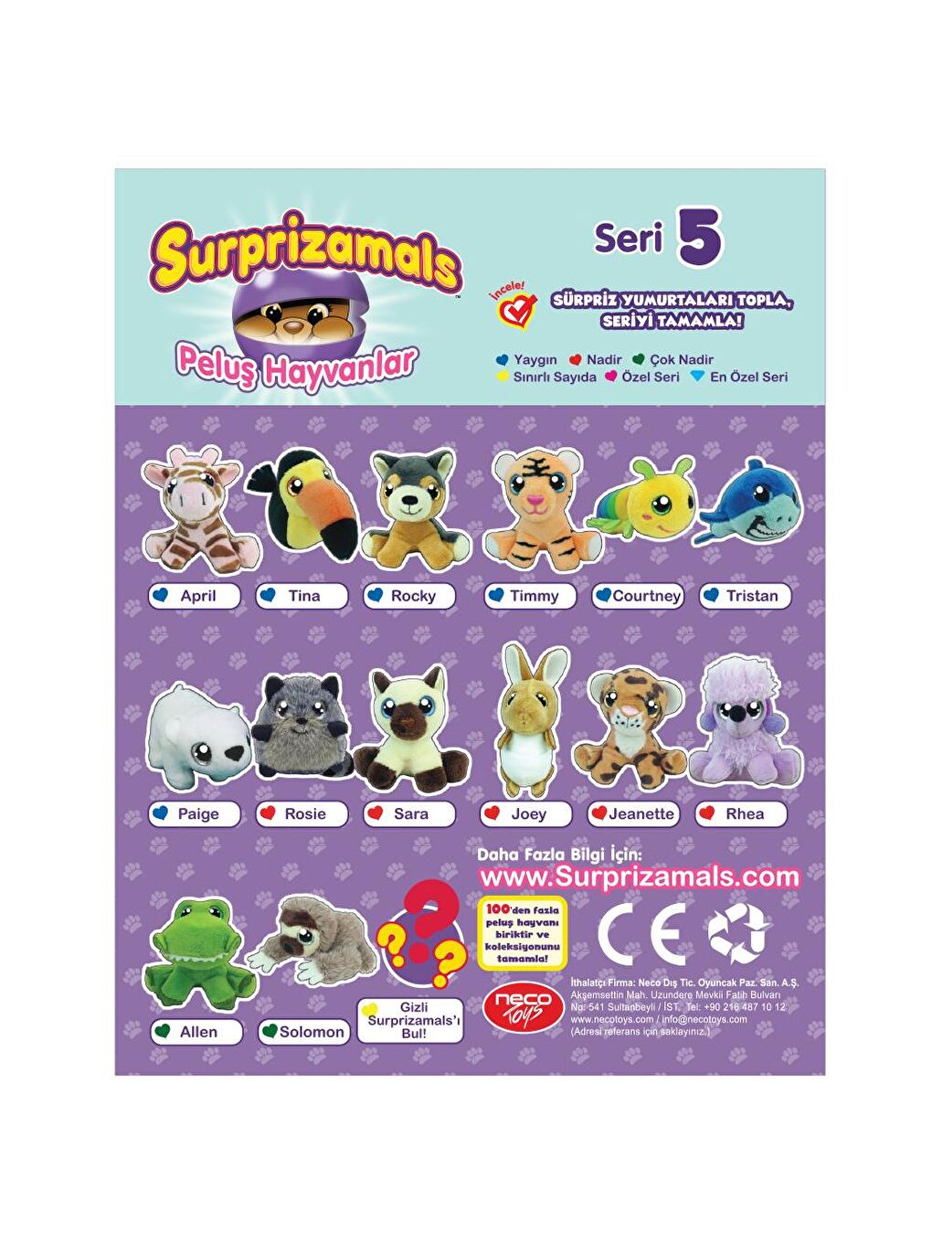 Surprizamals Karışık Surpriz Yumurta Seri 5 - 3