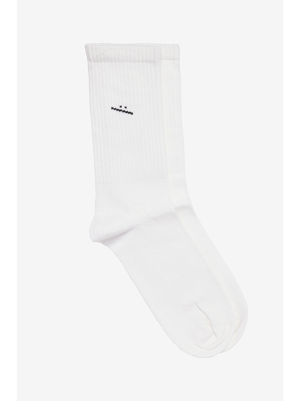 Erkek Siyah-Beyaz-Gri Desenli 5'li Soket Çorap-7