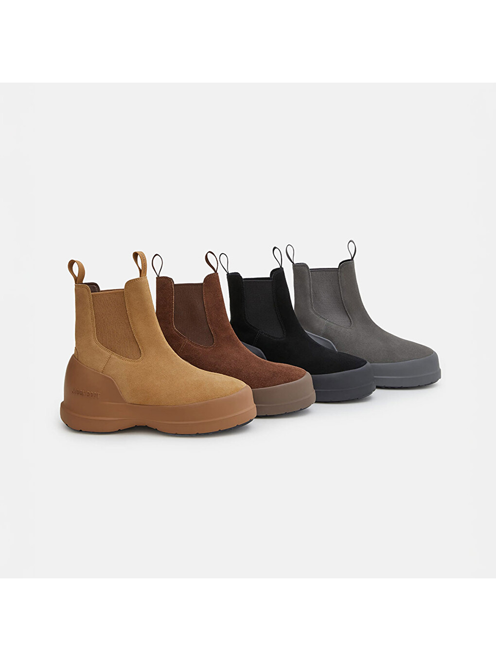 Siyah Erkek Bot 80d2480050-n001 Luna Chelsea Suede Black-5