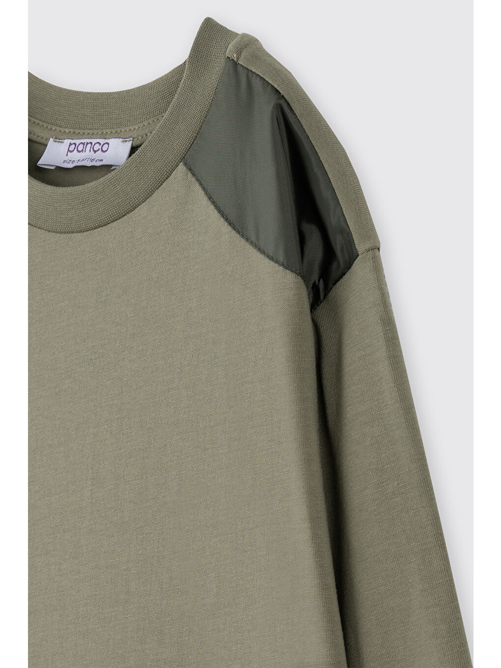 Erkek Çocuk Uzun Kollu T-Shirt Haki-2