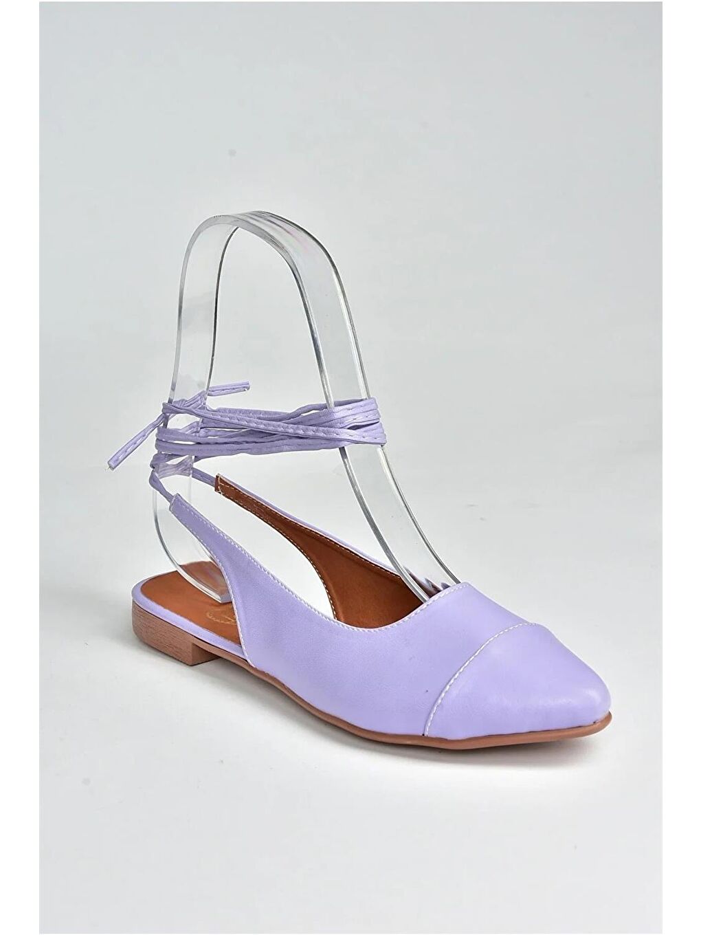 Lila Bilek Bağlamalı Kadın Babet M726890209-4