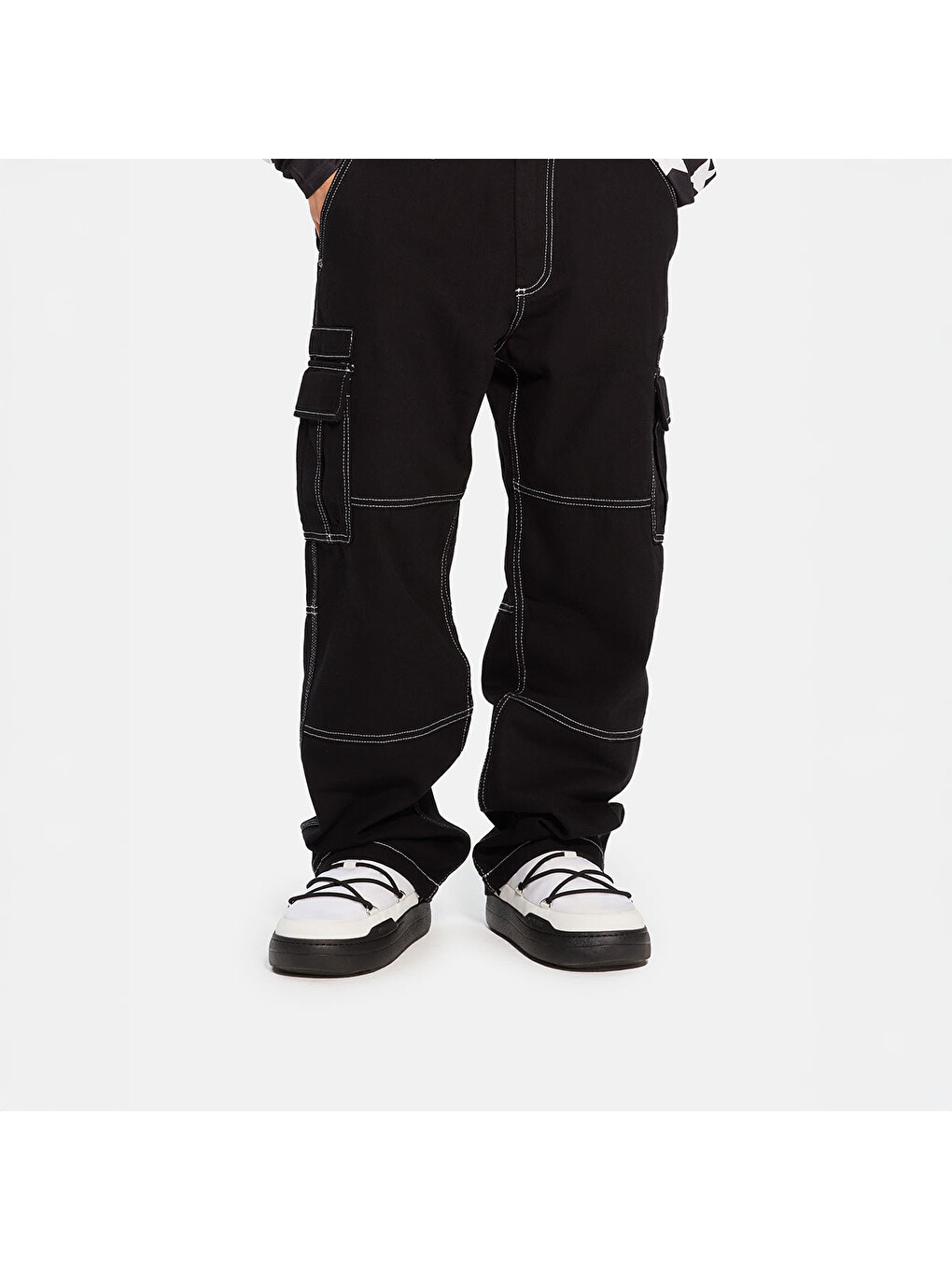 Siyah Kadın Sneaker ( Günlük) 80d2470070-na02 Park Icon Black/white-4