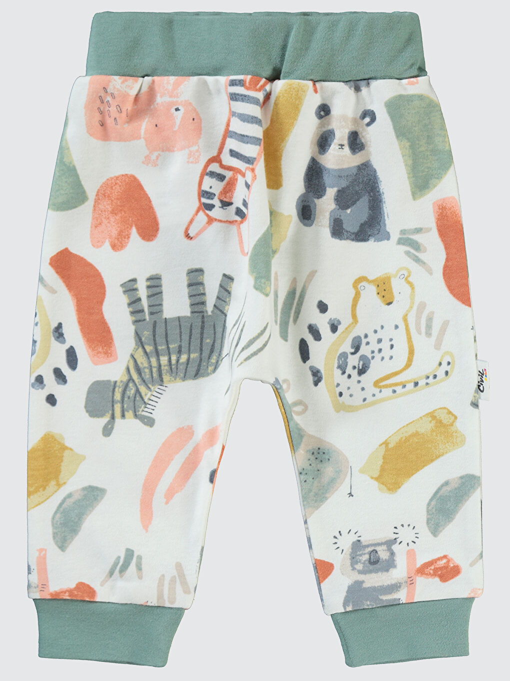 Baby Erkek Bebek 2'li Patiksiz Tek Alt 3-12 Ay Çağla Yeşili-2