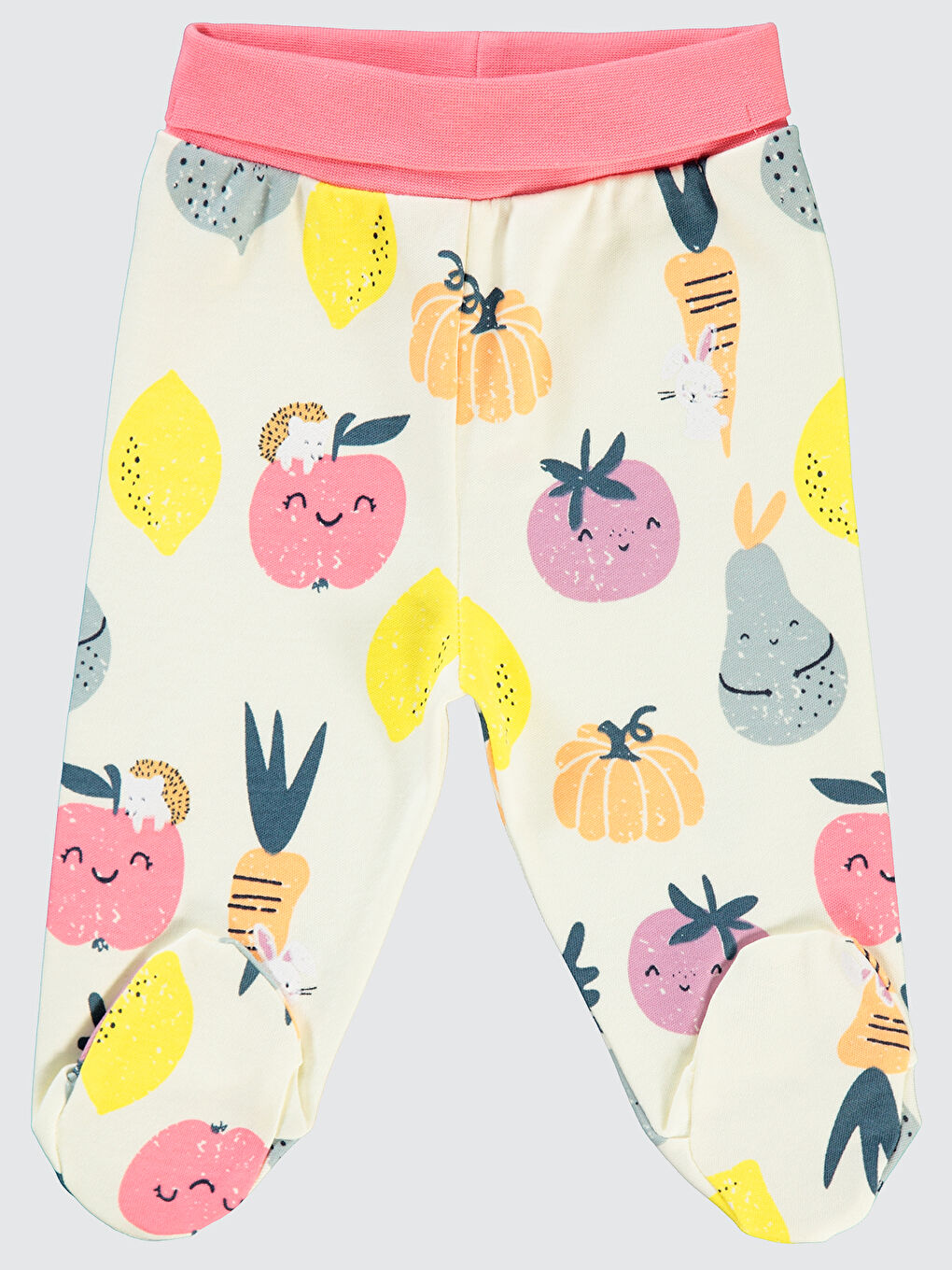 Baby Bebek Patikli Tek Alt 1-6 Ay Pembe