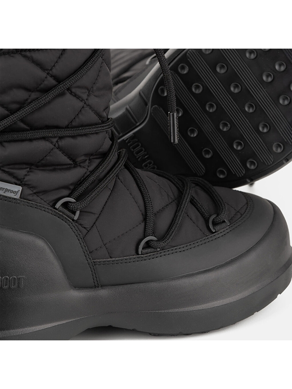 Siyah Kadın Bot 80d2500080-n001 Mezzallina Quilted Hight Boot Wp Black-2