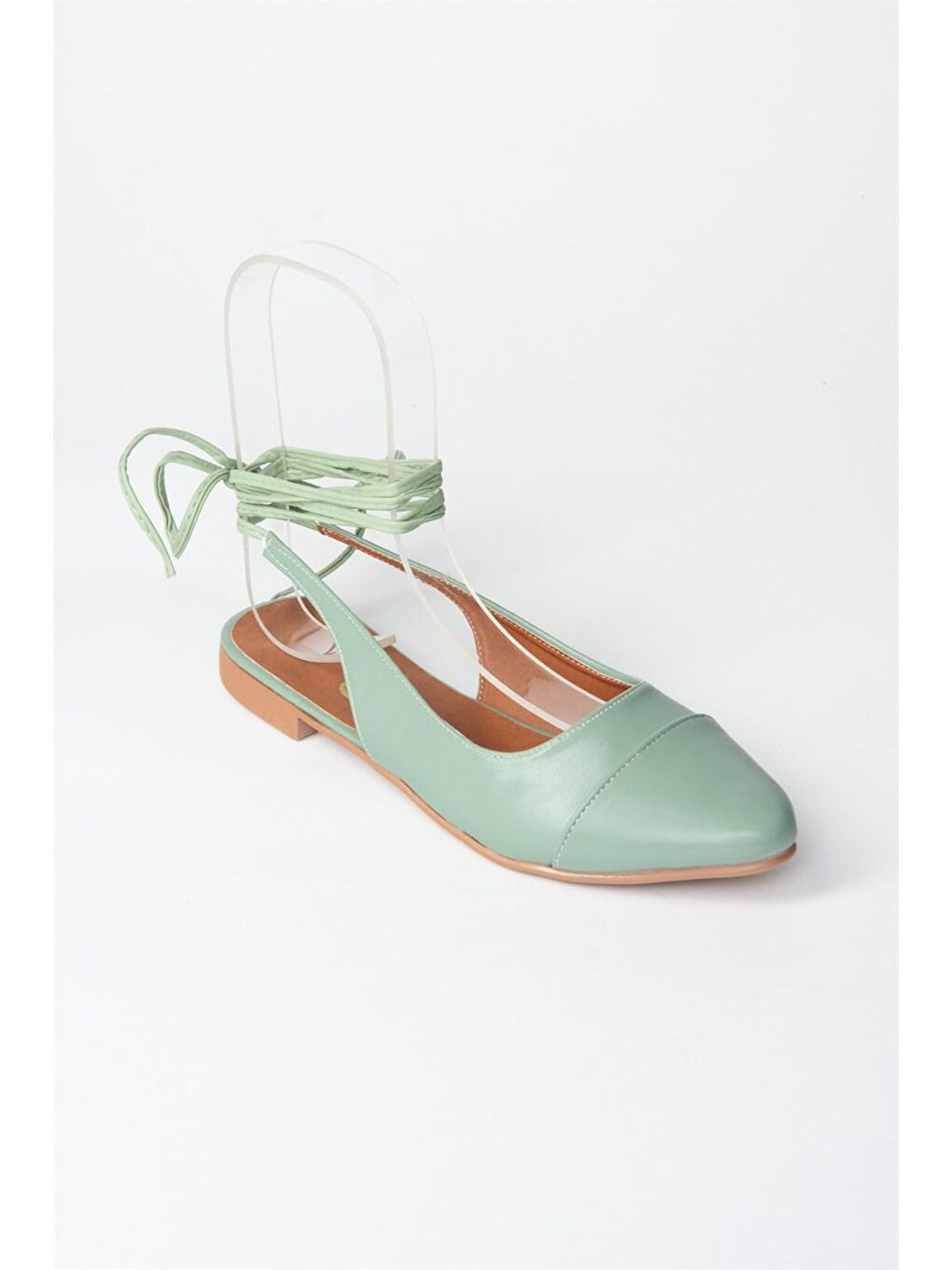 Yeşil Bilek Bağlamalı Kadın Babet M726890209-4