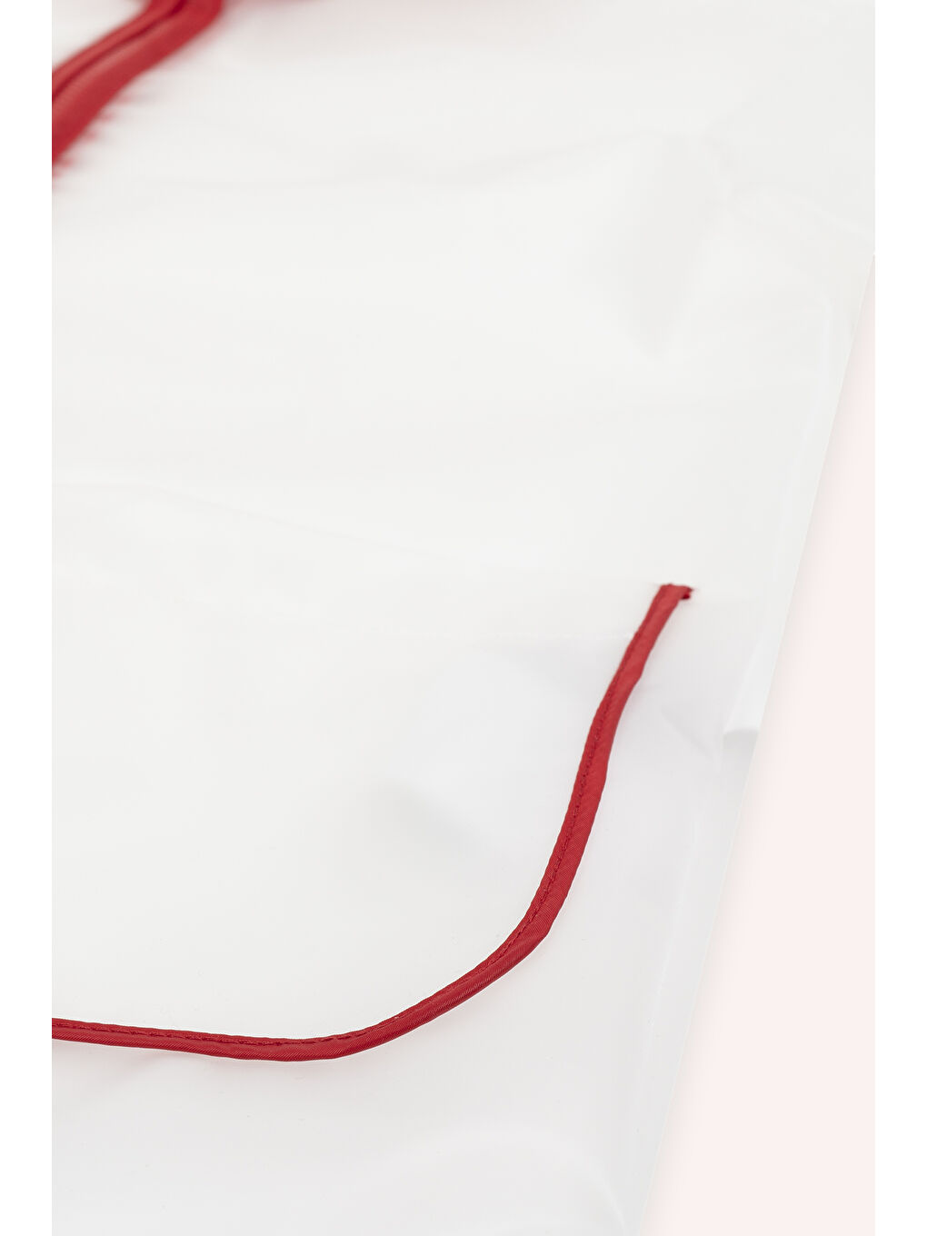 Beyaz Kız Çocuk Kapüşonlu Yağmurluk-1