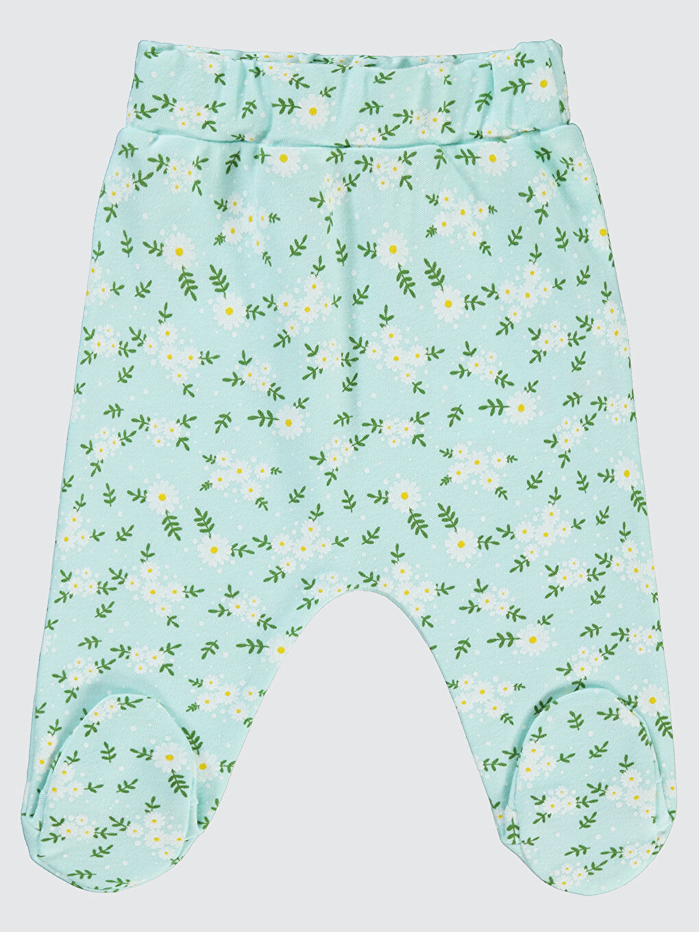 Civil Baby Kız Bebek Patikli Tek Alt 1-6 Ay Mint Yeşili