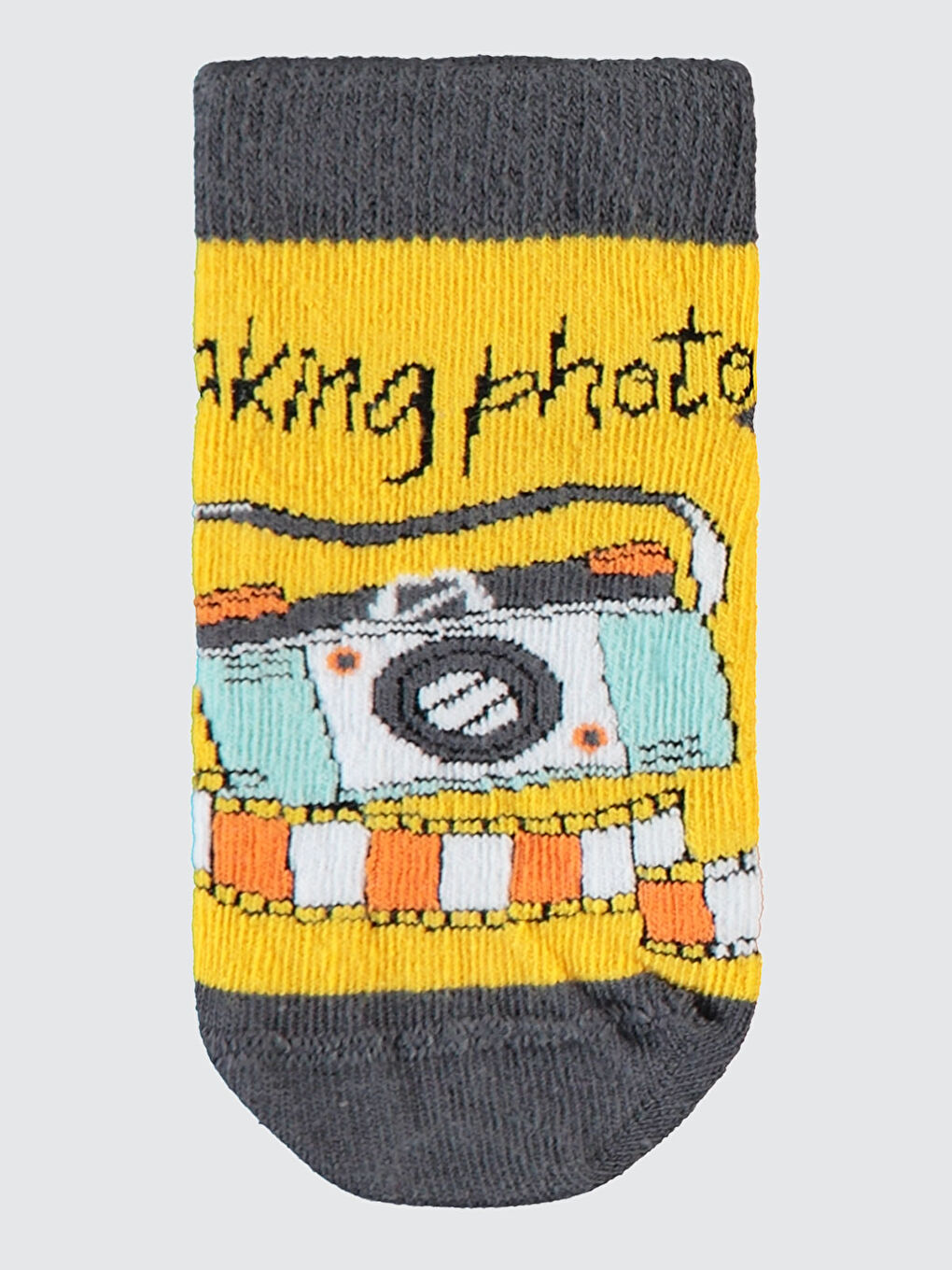 Boys Erkek Çocuk 3'lü Çorap 3-11 Yaş Sarı-4