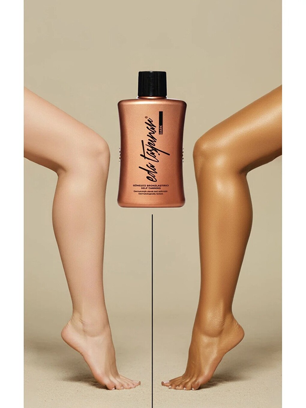 Dark Güneşsiz Bronzlaştırıcı Losyon Self Tanning Eldiven Hediyeli - 200 Ml-4