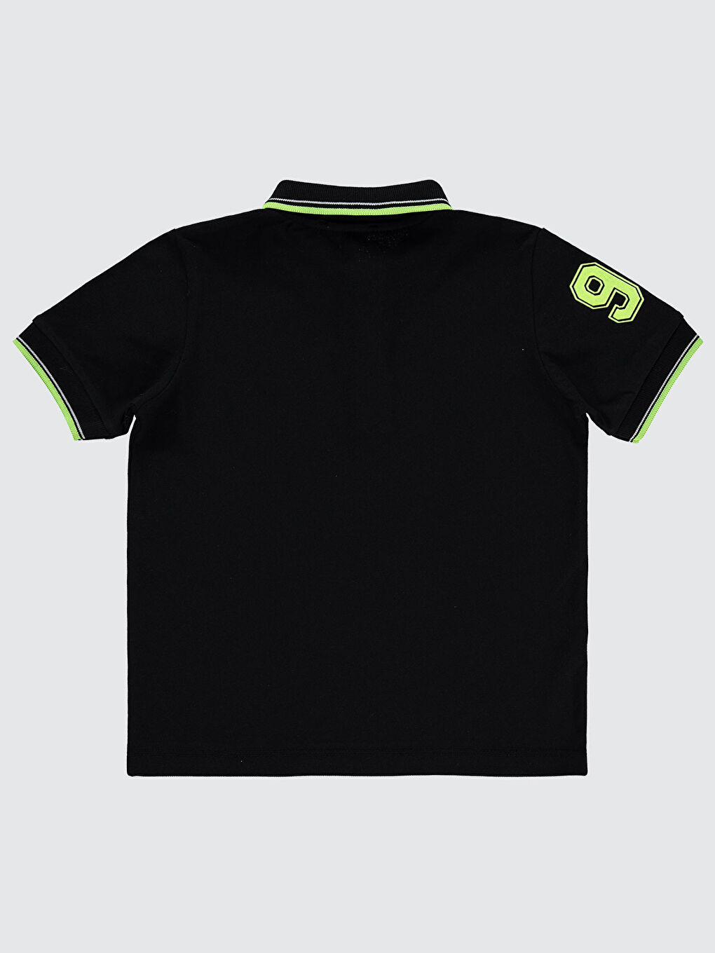 Boys Erkek Çocuk Tişört 6-9 Yaş Siyah-1