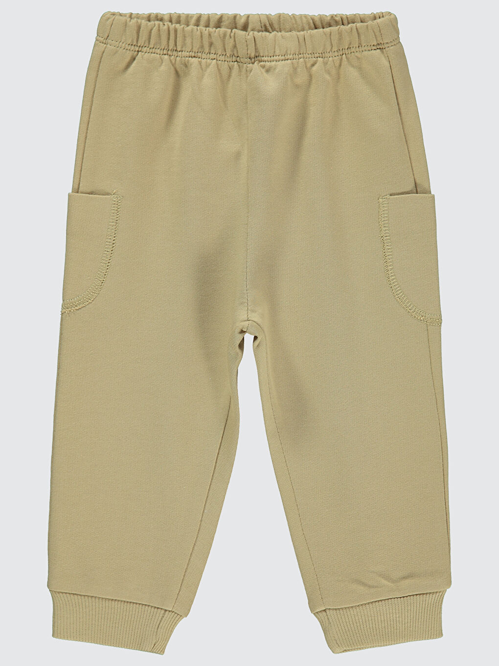 Bej Baby Erkek Bebek Eşofman Altı 6-18 Ay Taş Rengi