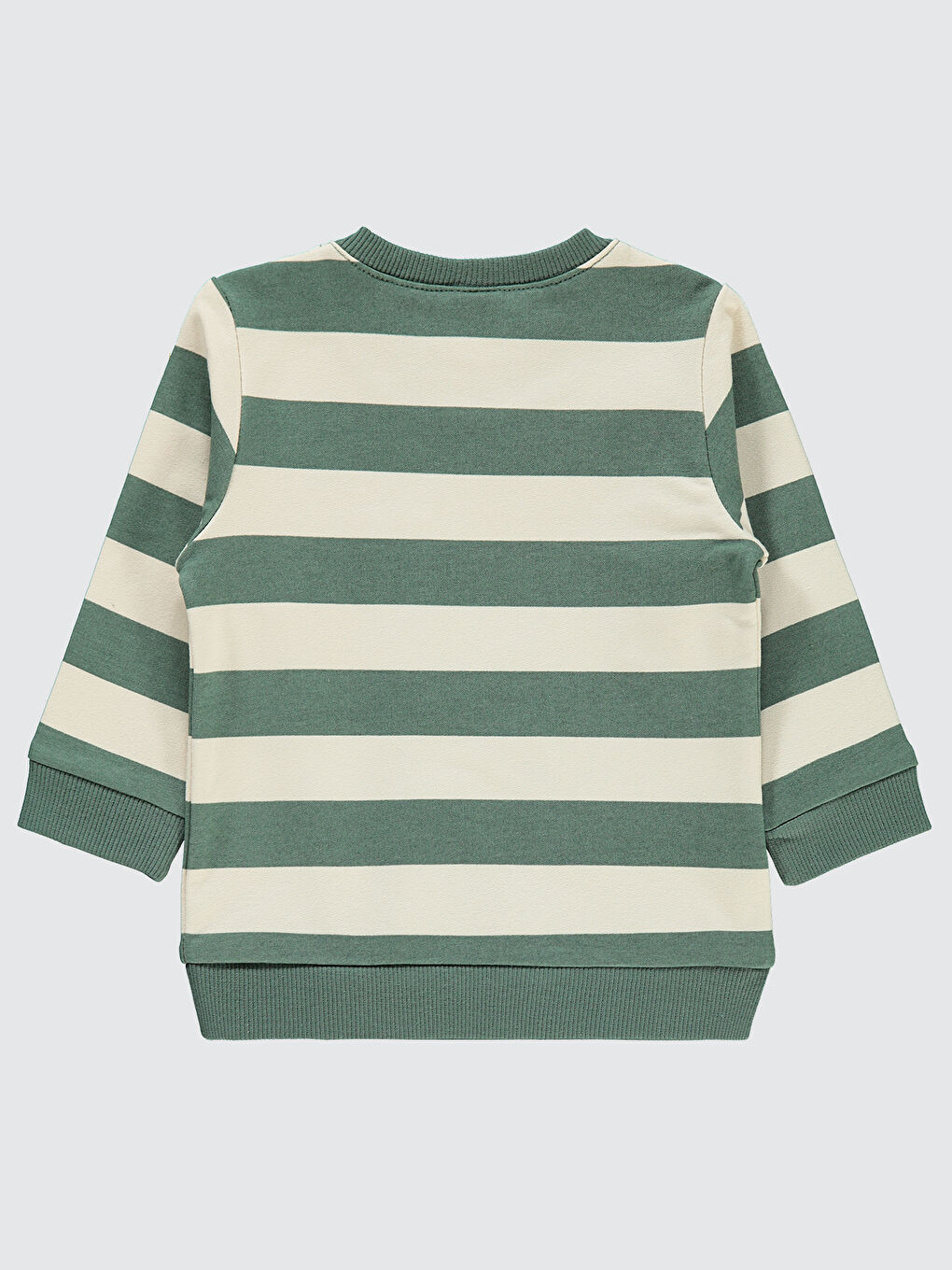 Baby Erkek Bebek Sweatshirt 6-18 Ay Soft Haki-1