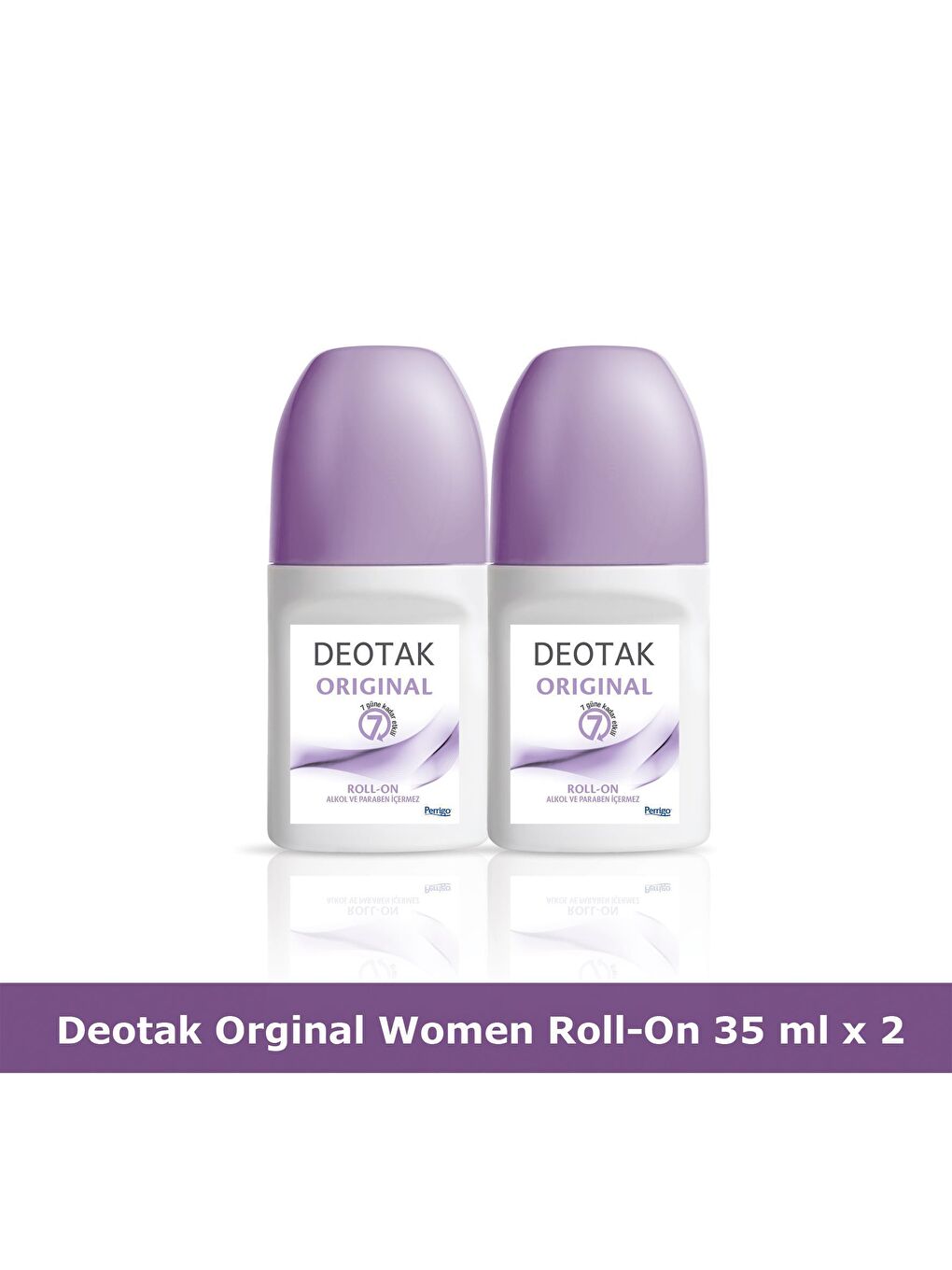 Deotak Renksiz ORIGINAL ROLL-ON DEODORANT 35 ML x 2