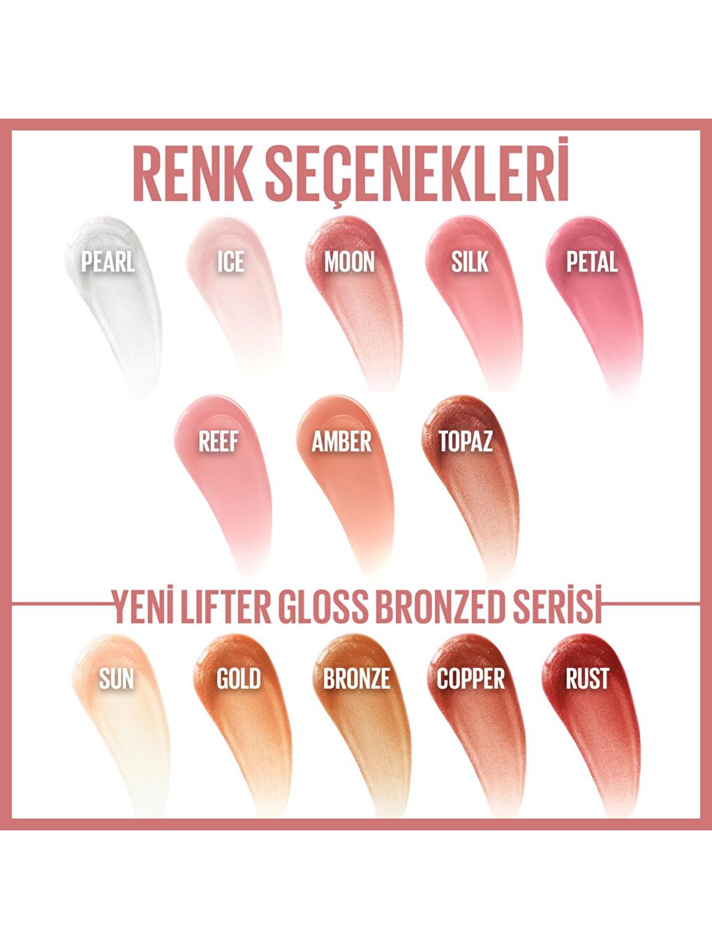 MAYBELLINE NEWYORK Şeffaf Lifter Gloss Nemlendirici Dudak Parlatıcısı - 006 Reef - 6