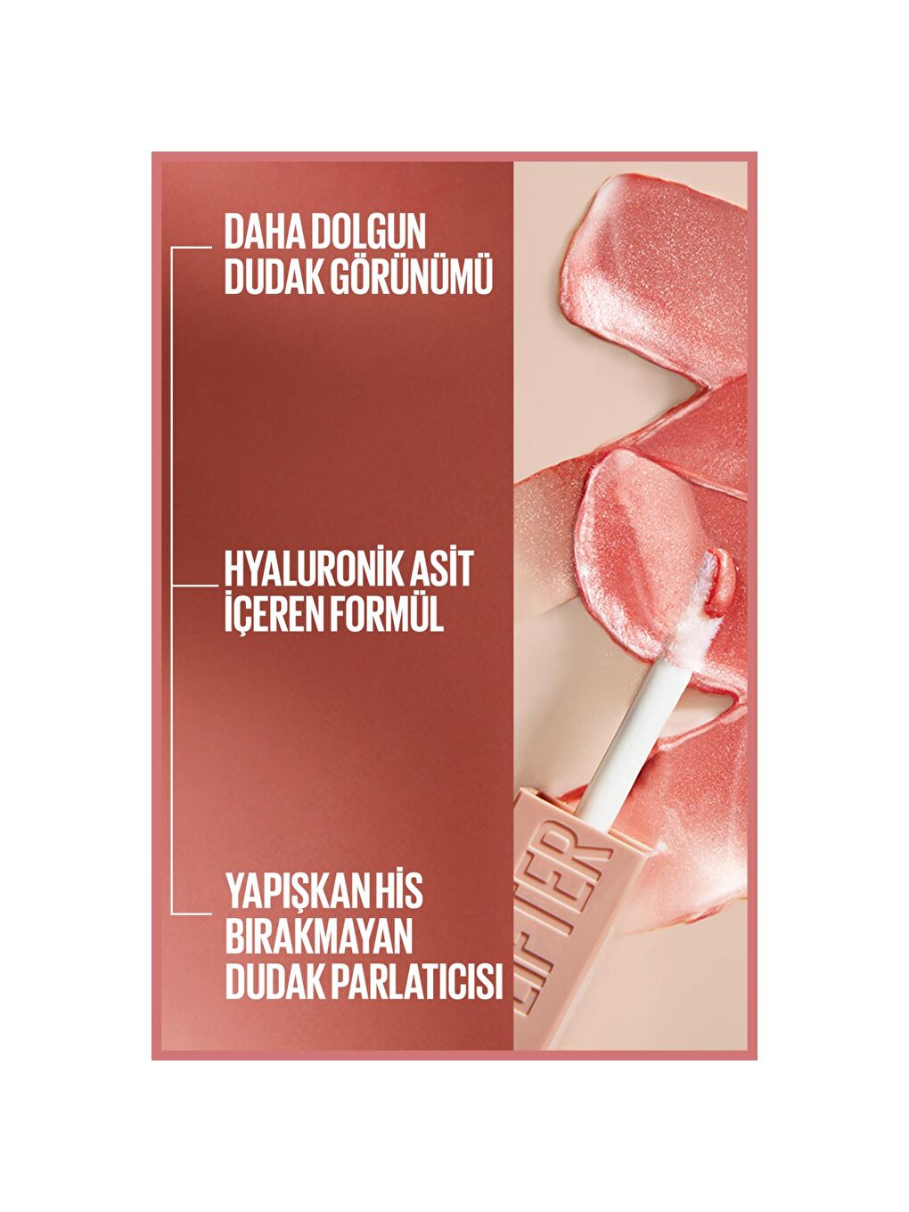 MAYBELLINE NEWYORK Şeffaf Lifter Gloss Nemlendirici Dudak Parlatıcısı - 001 Pearl - 8