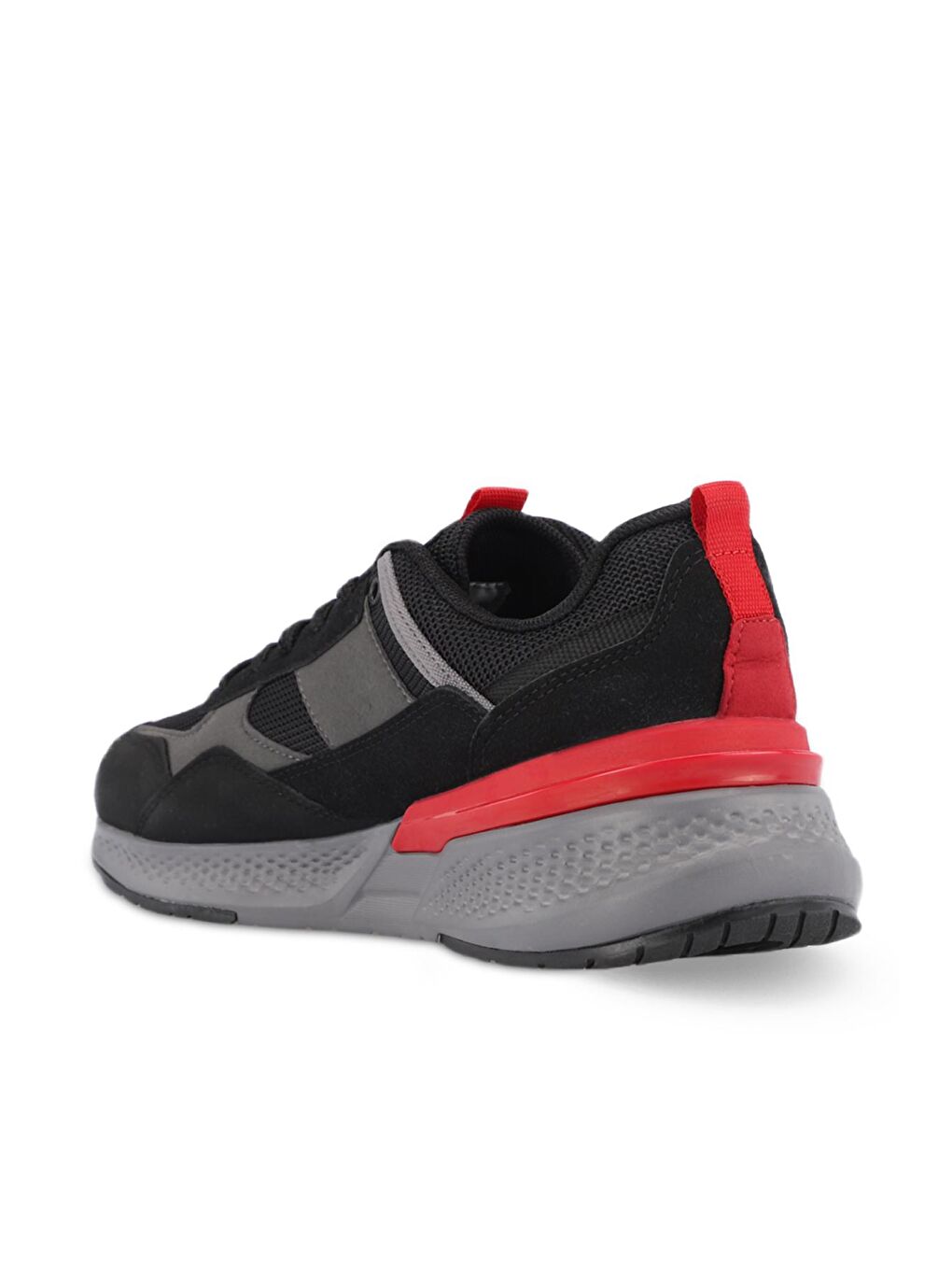 POSTMAN I Sneaker Erkek Ayakkabı Siyah / Kırmızı-2