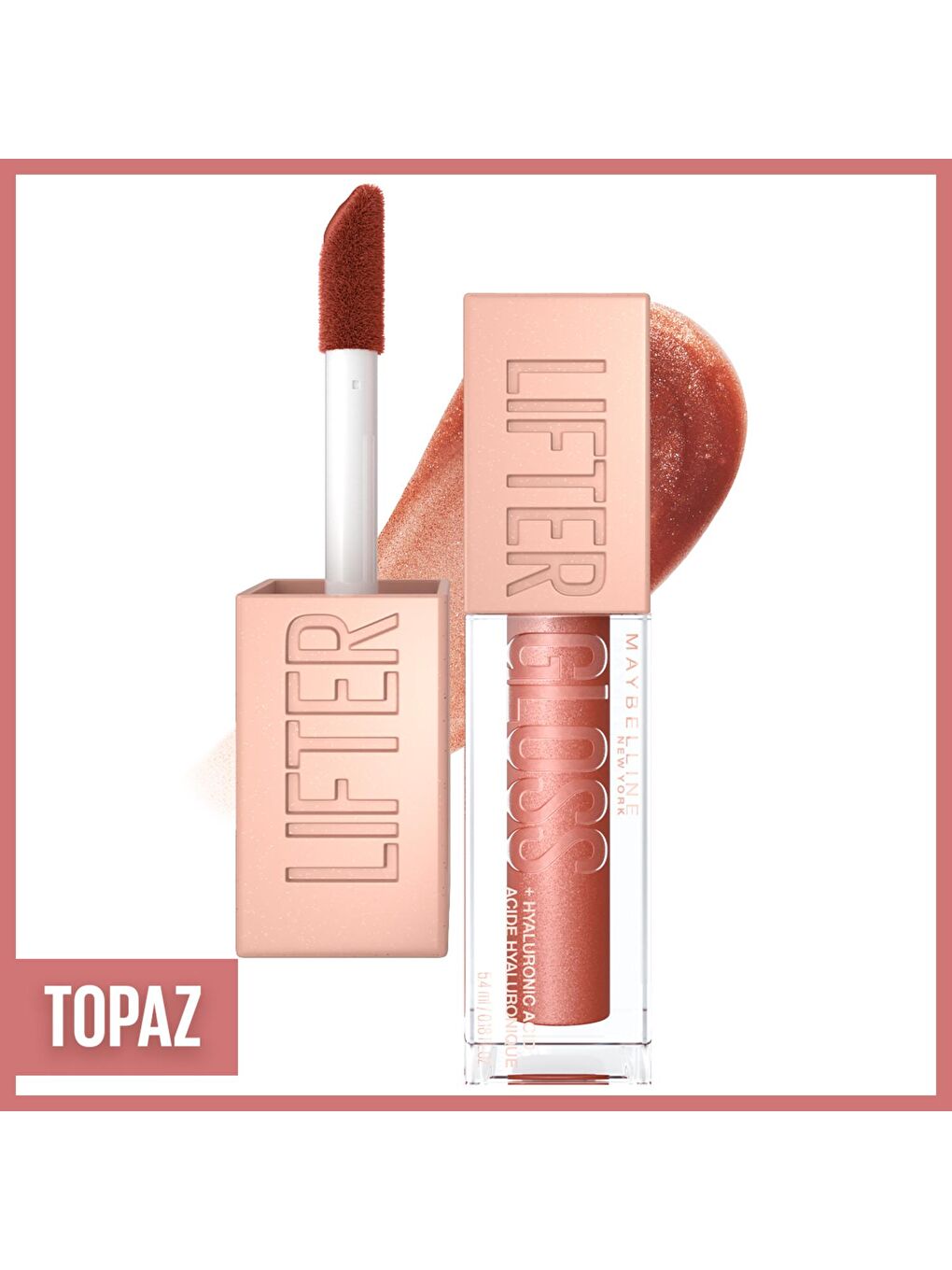 MAYBELLINE NEWYORK Şeffaf Lifter Gloss Nemlendirici Dudak Parlatıcısı- 009 Topaz